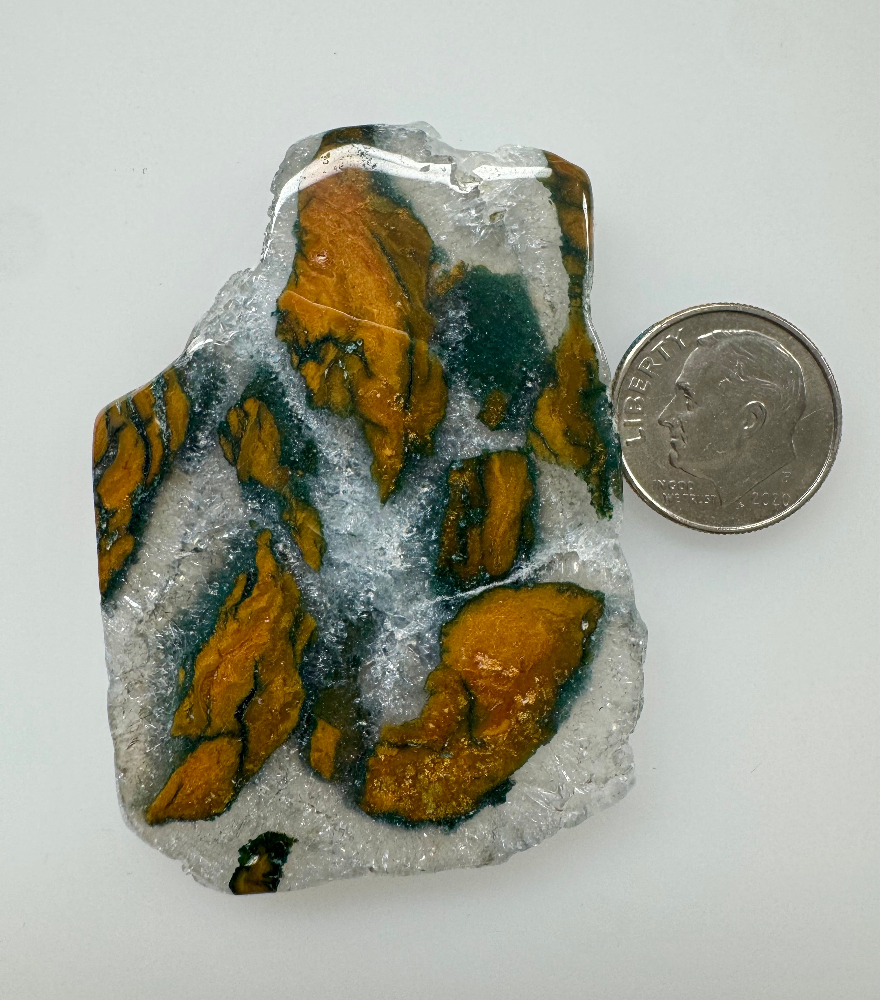 Brecciated Jasper Slab; 122.960cts