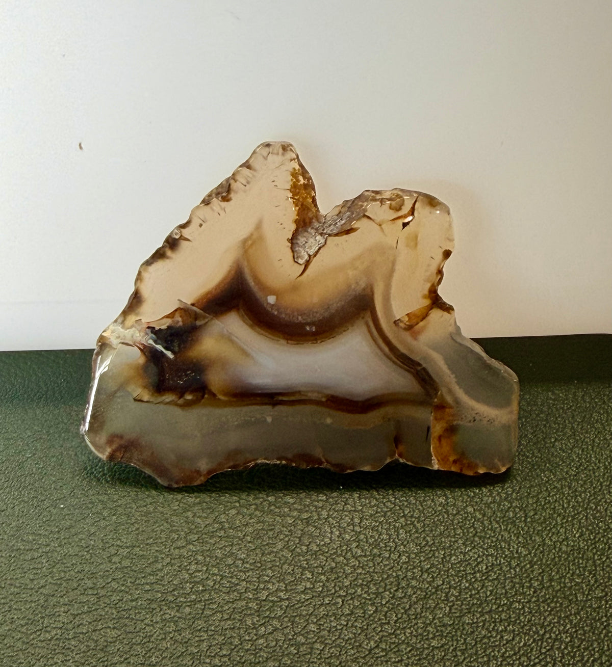 Turkish Agate Slice; 15.66 grams