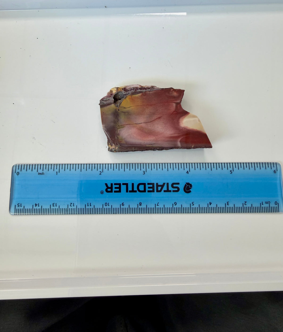 Mookaite Jasper Slice from Australia; 44.71 grams