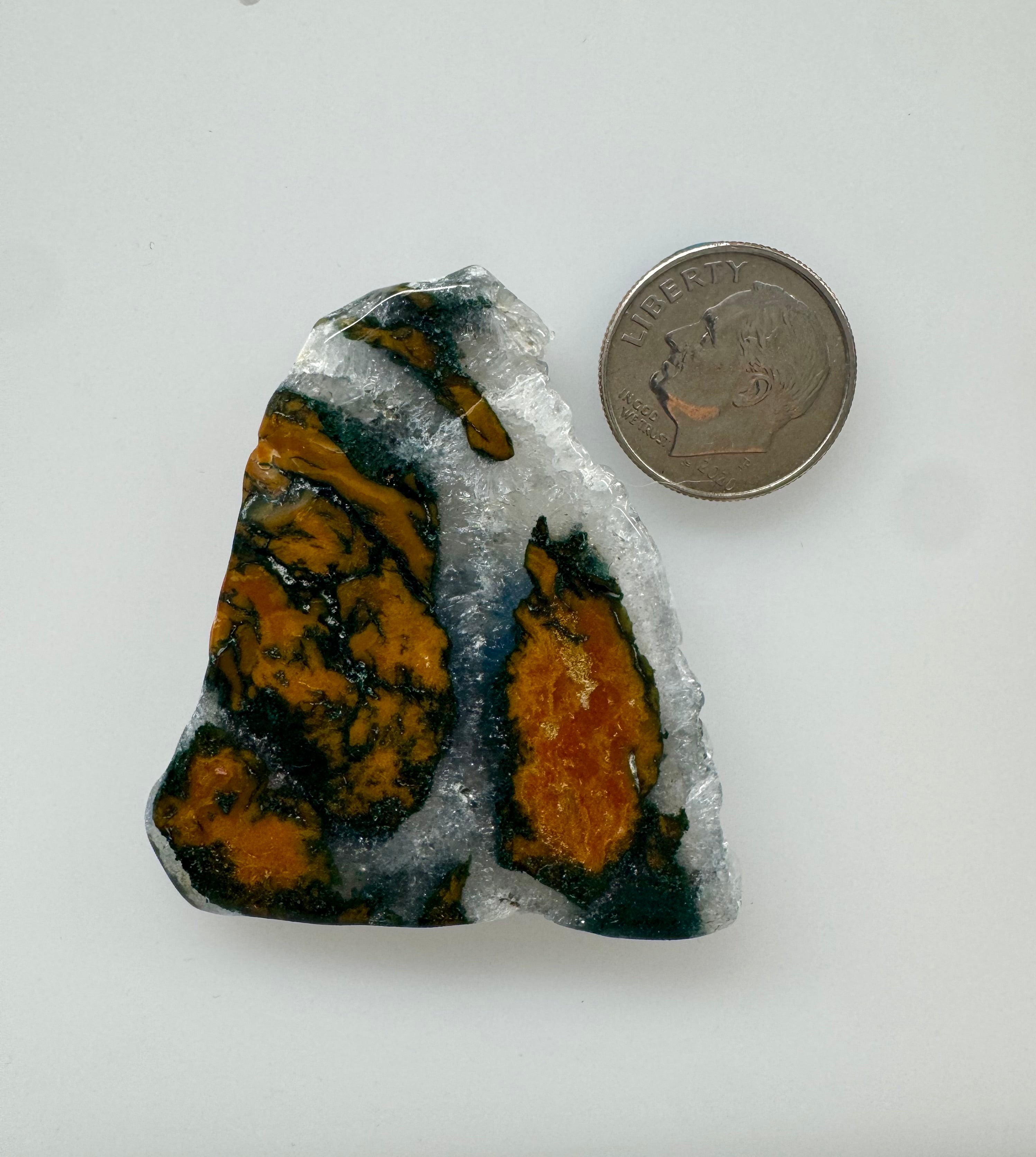 Brecciated Jasper Slab; 85.110cts