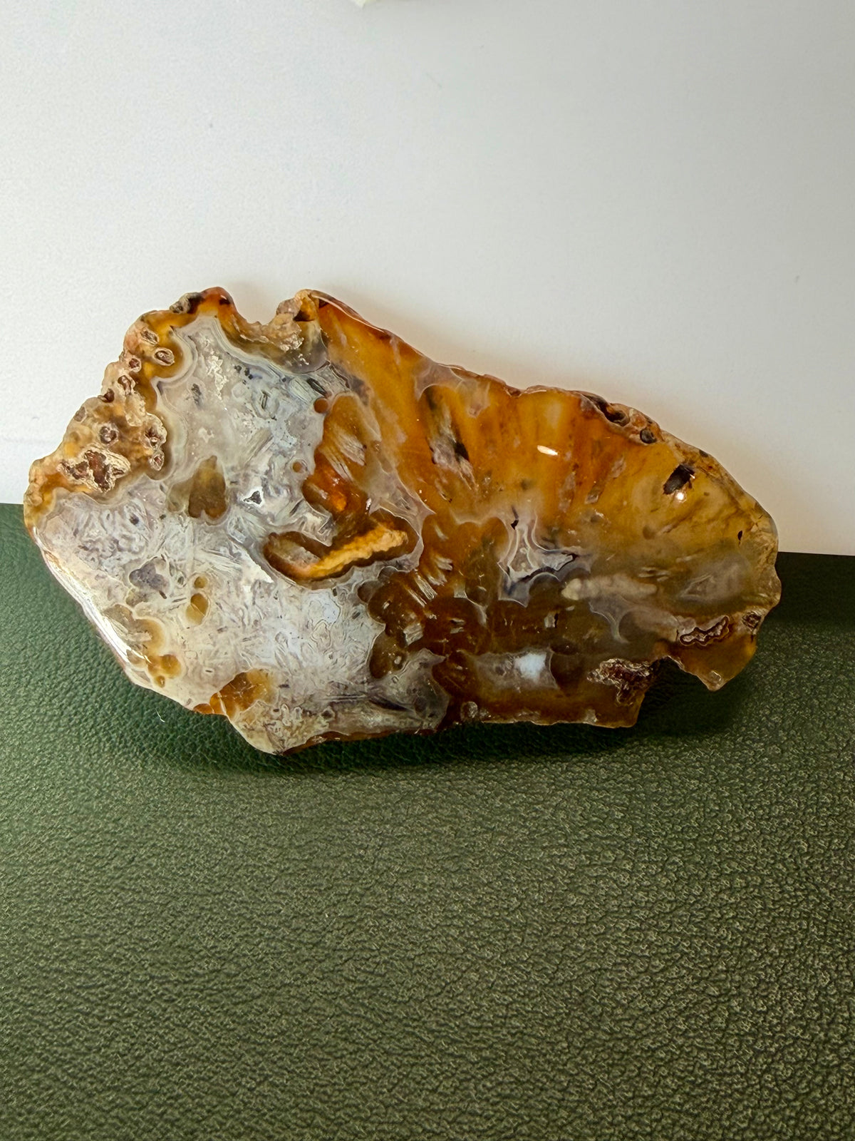 Turkish Agate Slice; 22.61 grams