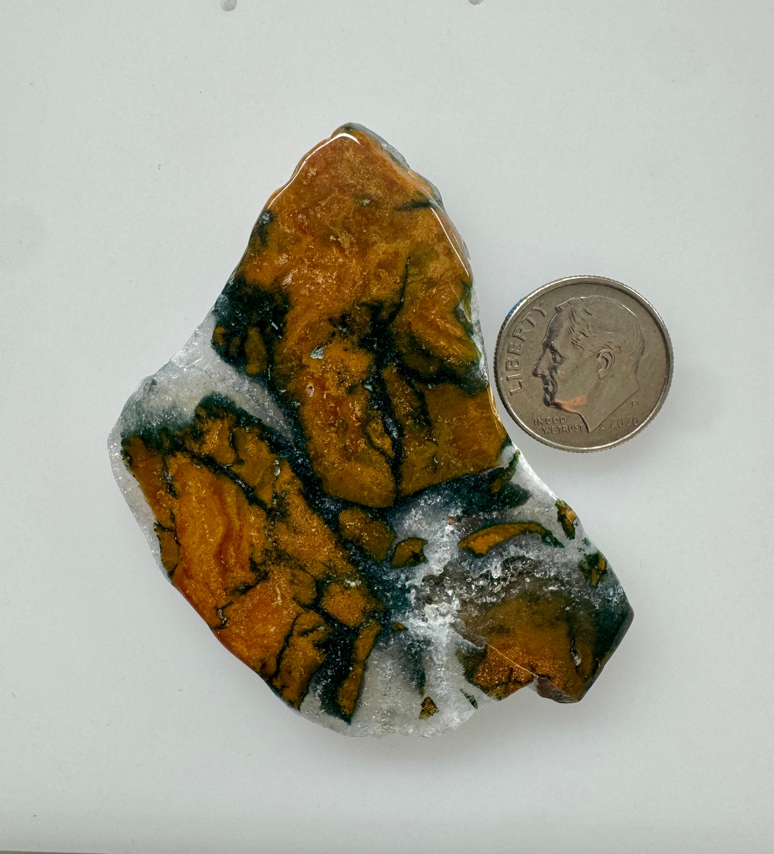 Brecciated Jasper Slab; 125.740cts