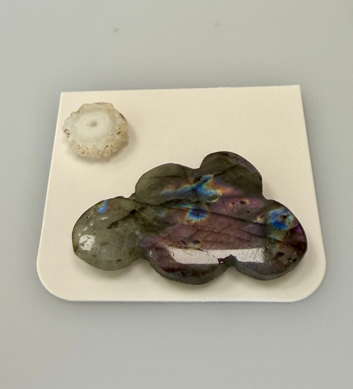 Labradorite and Solar Quartz Scene, 1004