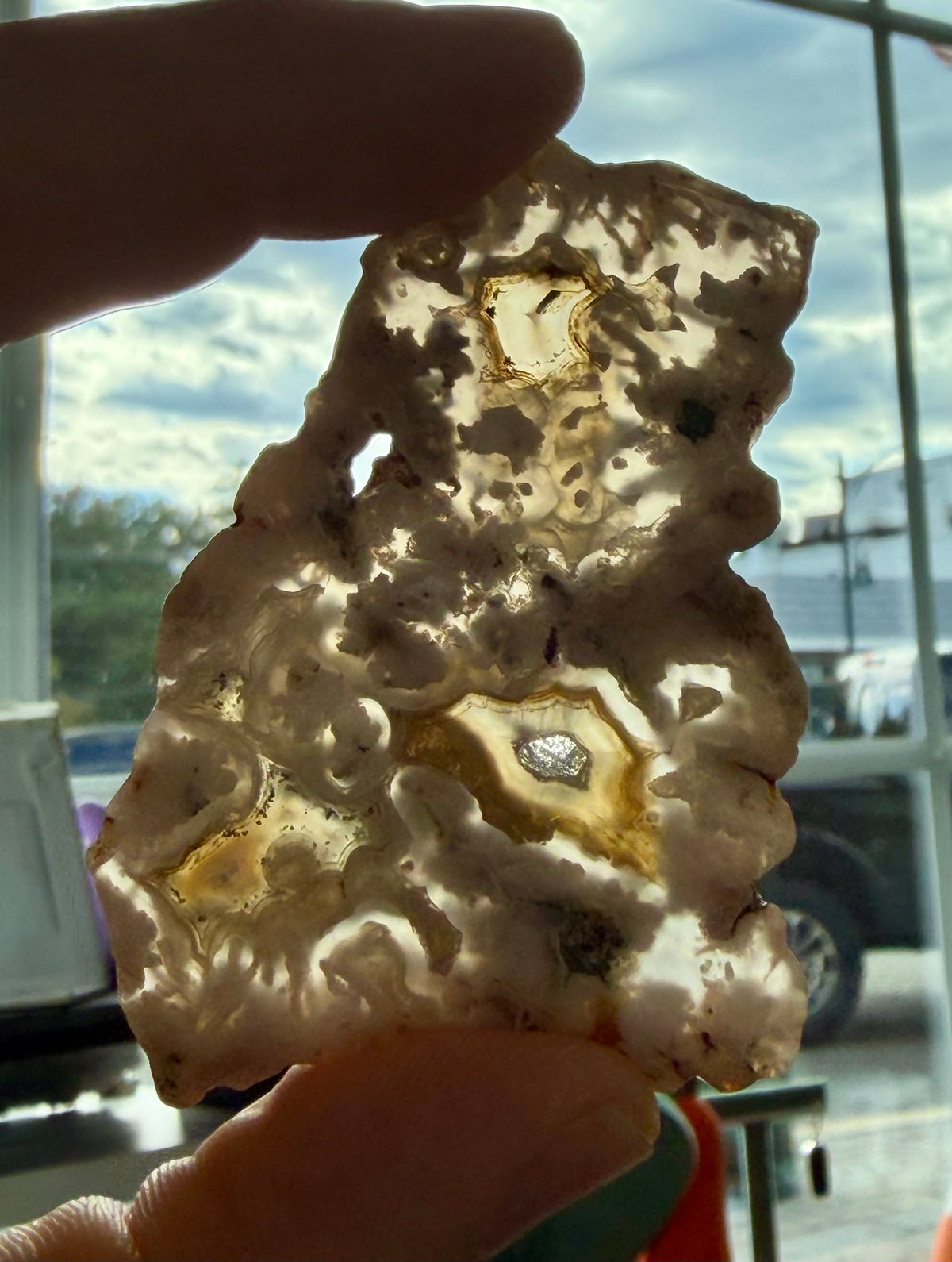 Turkish Agate Slice; 23.54 grams