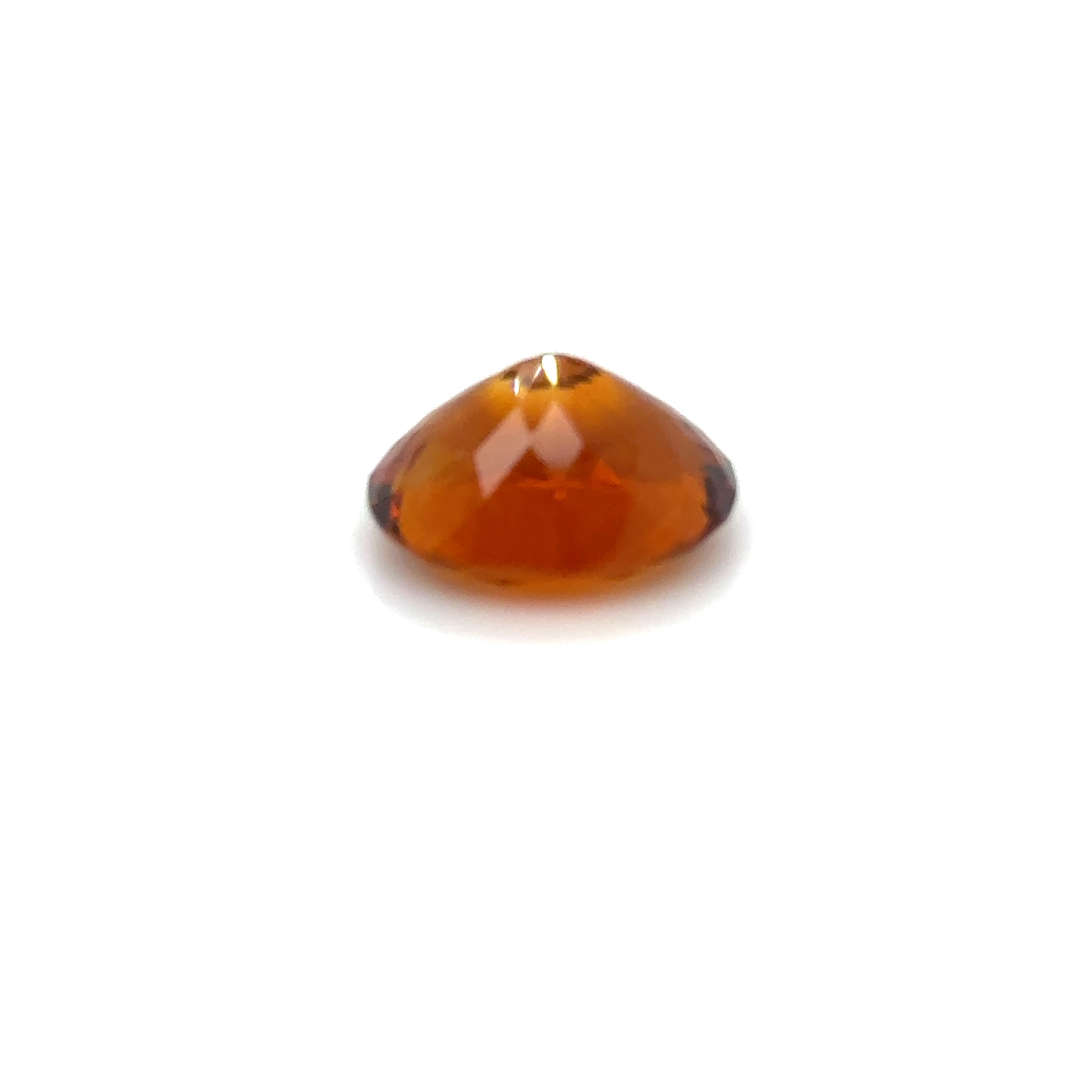 Madeira Citrine Gemstone; Natural Untreated Brazil Citrine, 8.440cts - Mark Oliver Gems