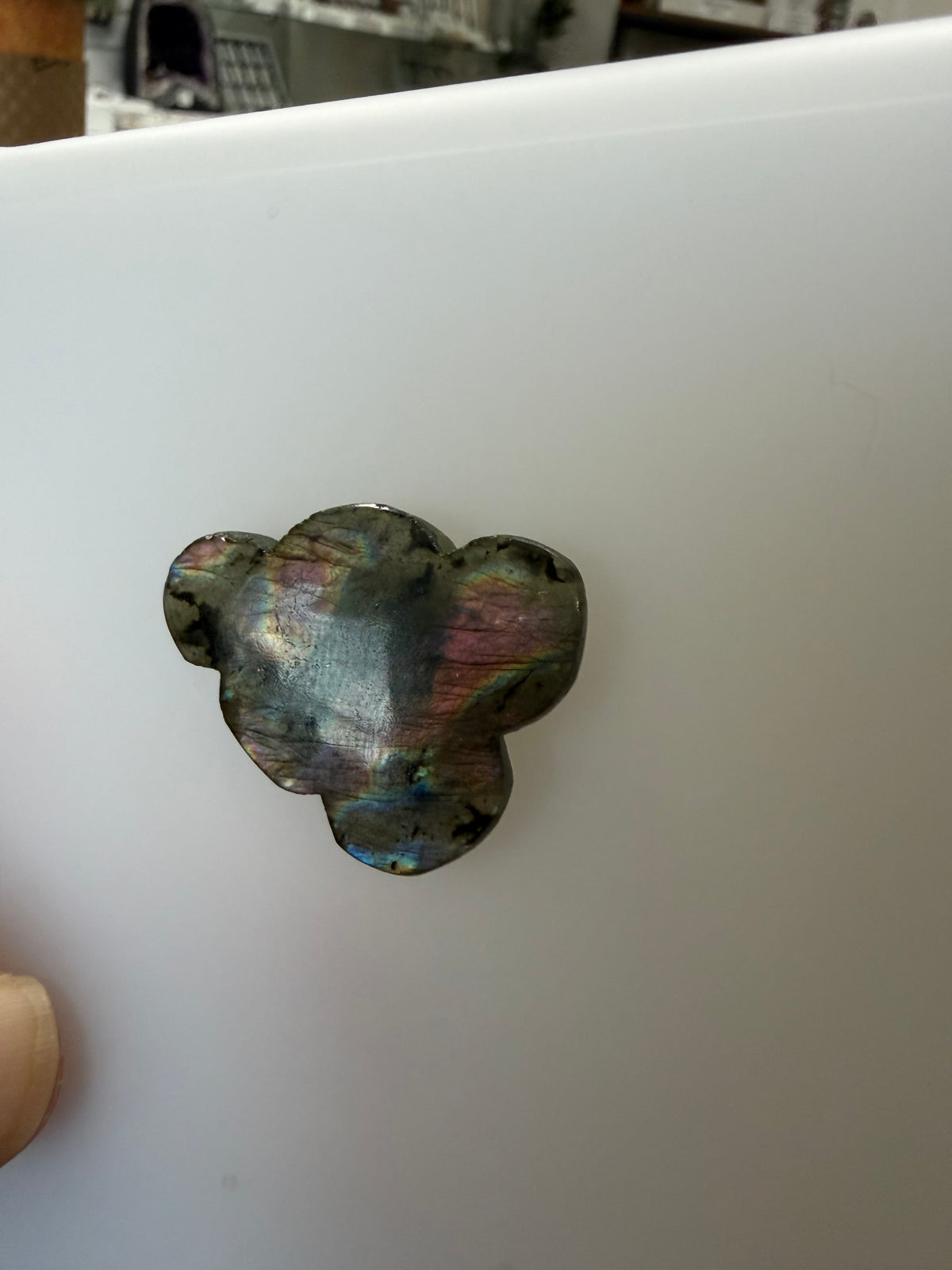 Labradorite Cabochon; Natural Untreated Madagascar Labradorite; 38.700cts - Mark Oliver Gems