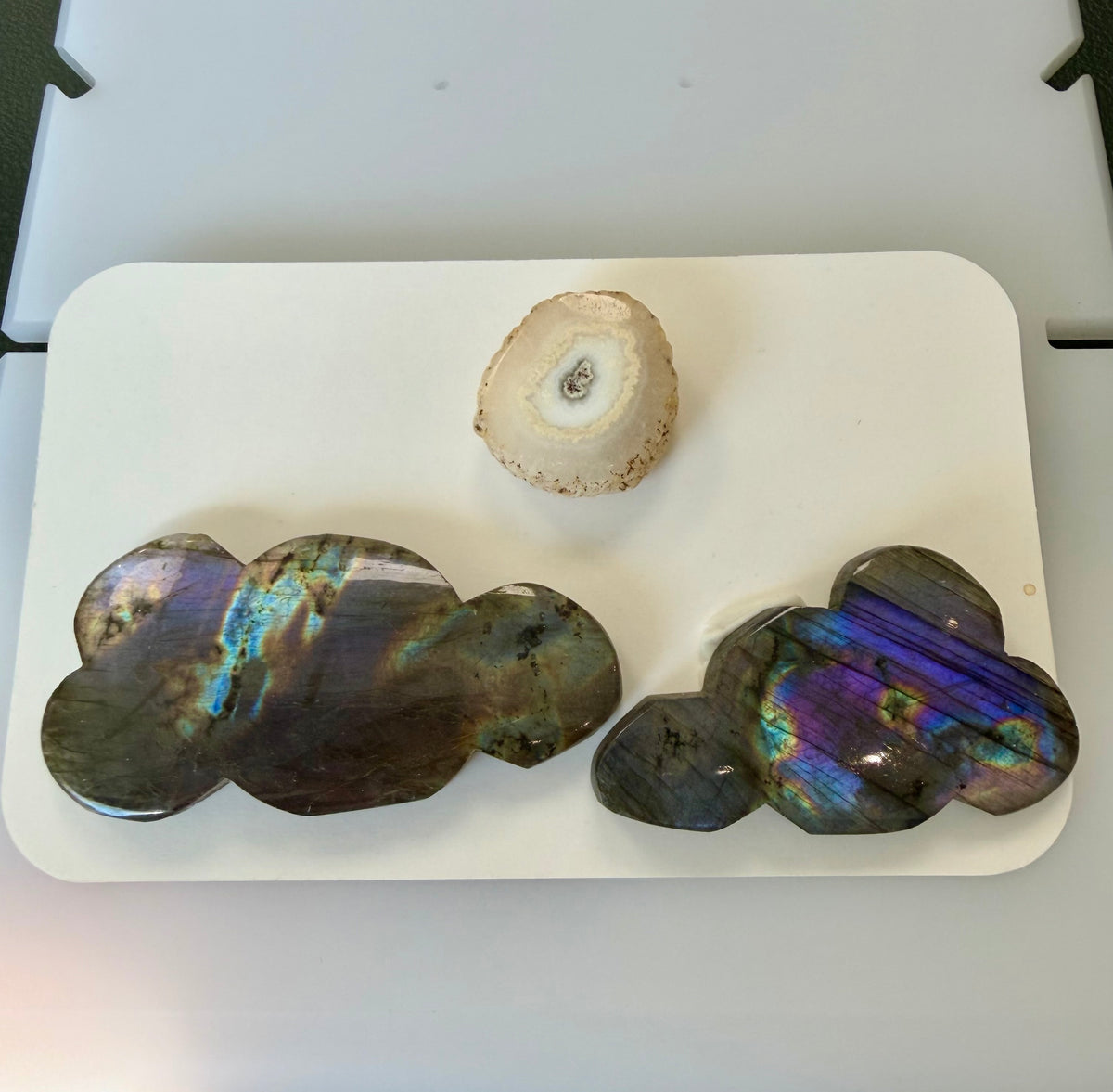 Labradorite and Solar Quartz Scene, 2013
