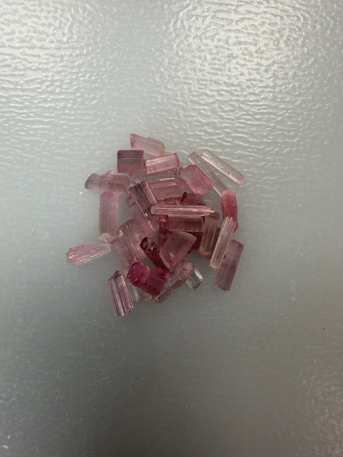 Pink Tourmaline Crystals; Natural Untreated Afghanistan Tourmaline; 25.000ctw packs