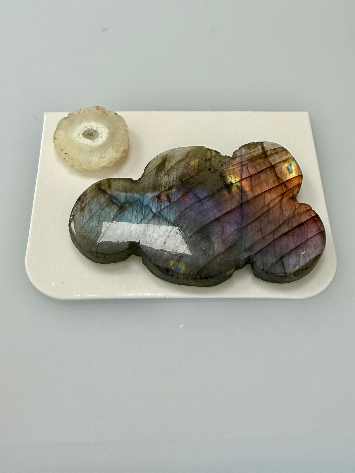 Labradorite and Solar Quartz Scene, 1008
