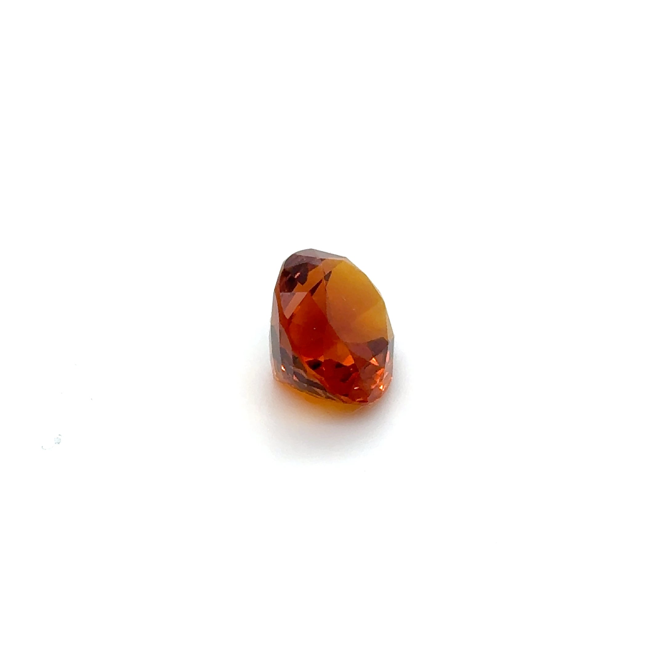 Madeira Citrine Gemstone; Natural Untreated Brazil Citrine, 8.440cts - Mark Oliver Gems