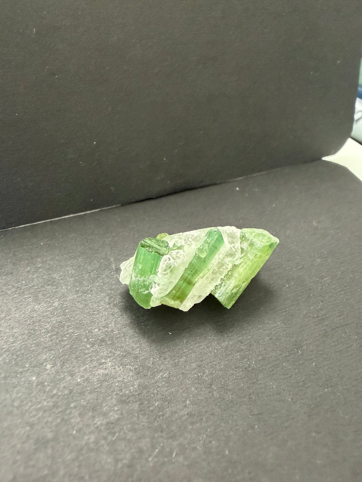 Tourmaline Quartz Crystal; Natural Untreated Afghanistan Raw Tourmaline; 18.875cts