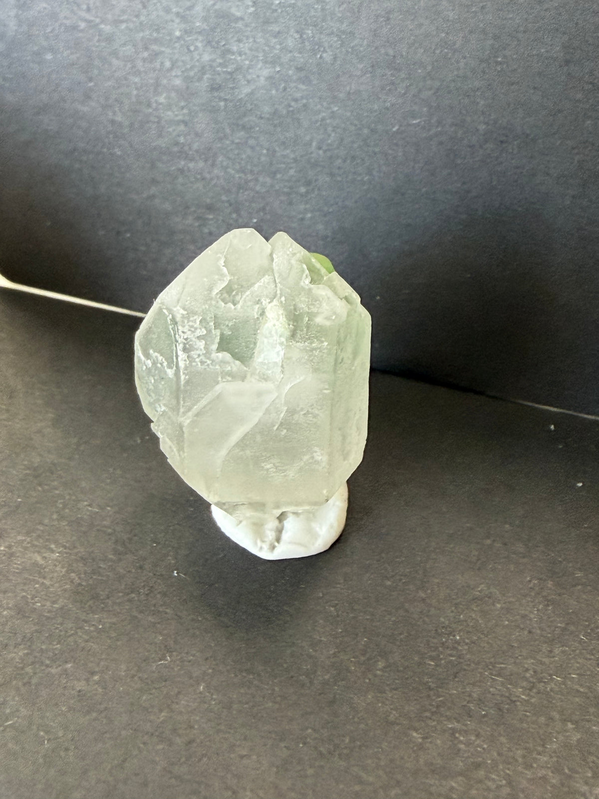 Tourmaline Quartz Crystal; Natural Untreated Afghanistan Raw Tourmaline; 35.185cts