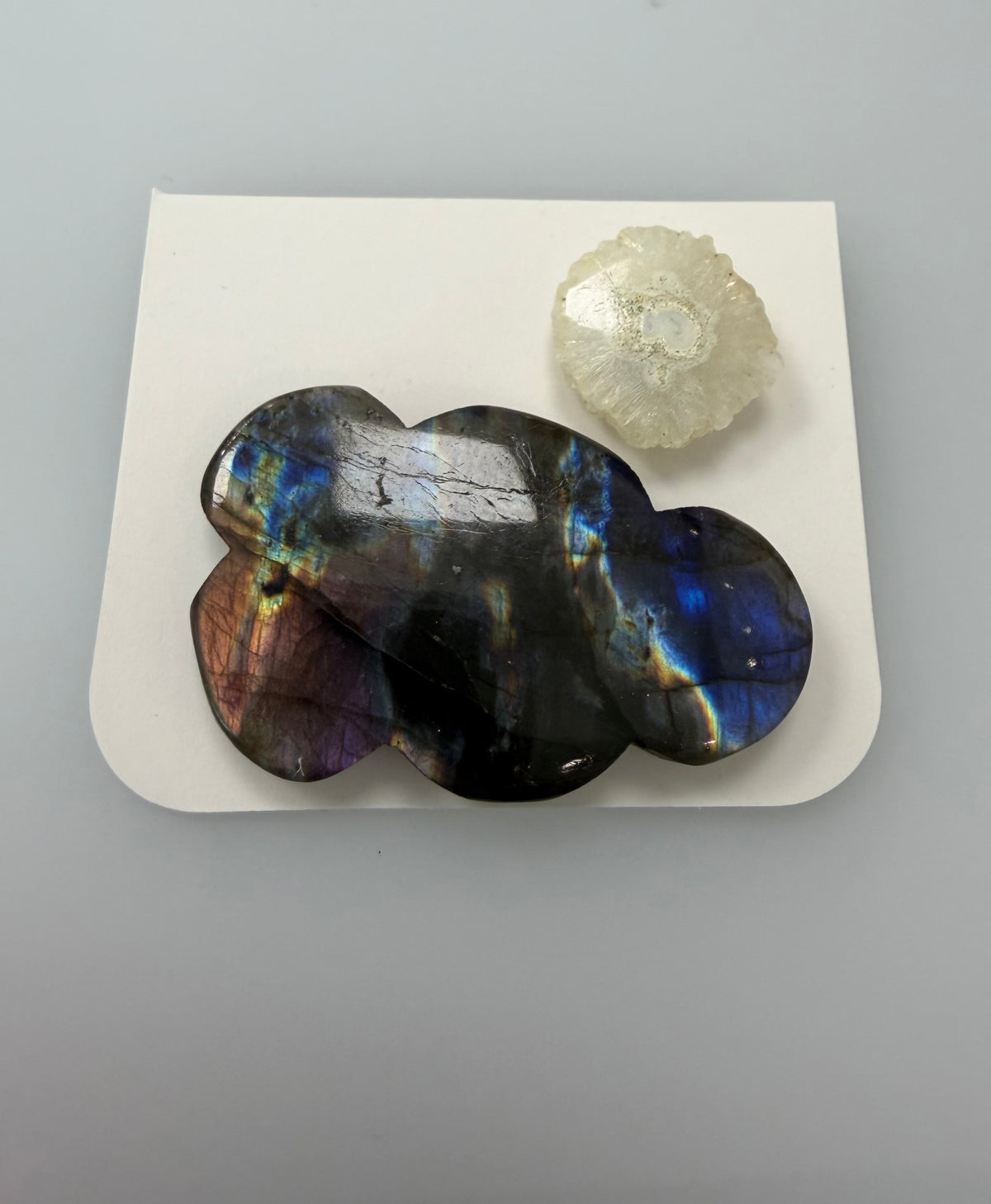 Labradorite and Solar Quartz Scene, 1009
