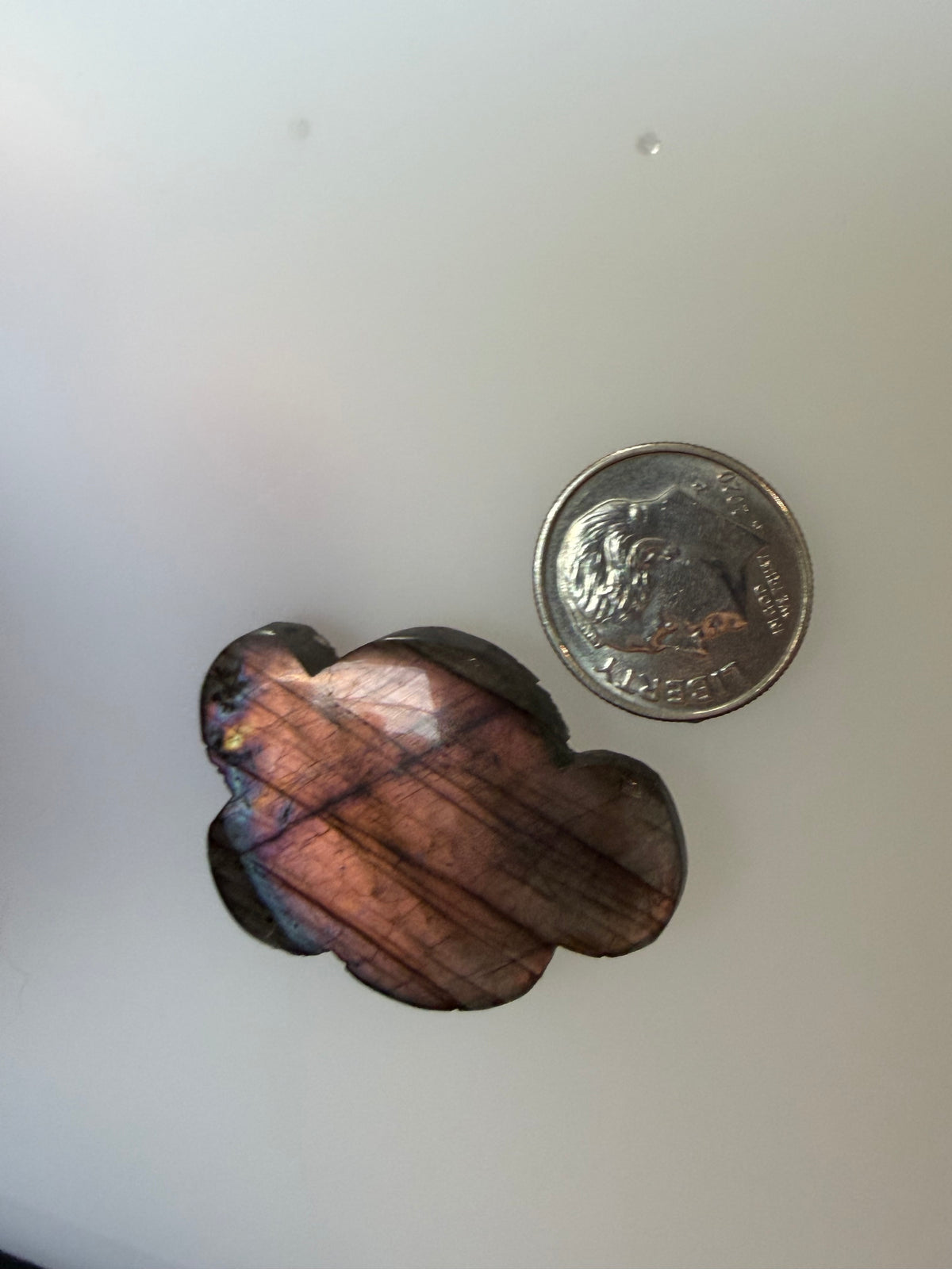 Labradorite Cabochon; Natural Untreated Madagascar Labradorite; 40.335cts - Mark Oliver Gems