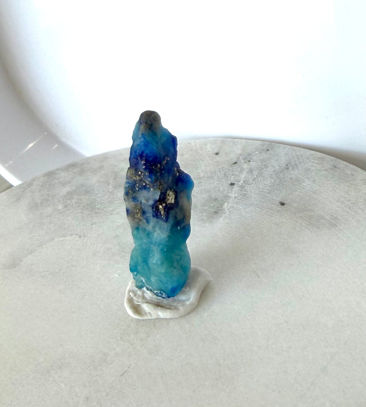 Afghanite Crystal; Natural Untreated Afghanistan Raw Afghanite with Pyrite; 13.115cts
