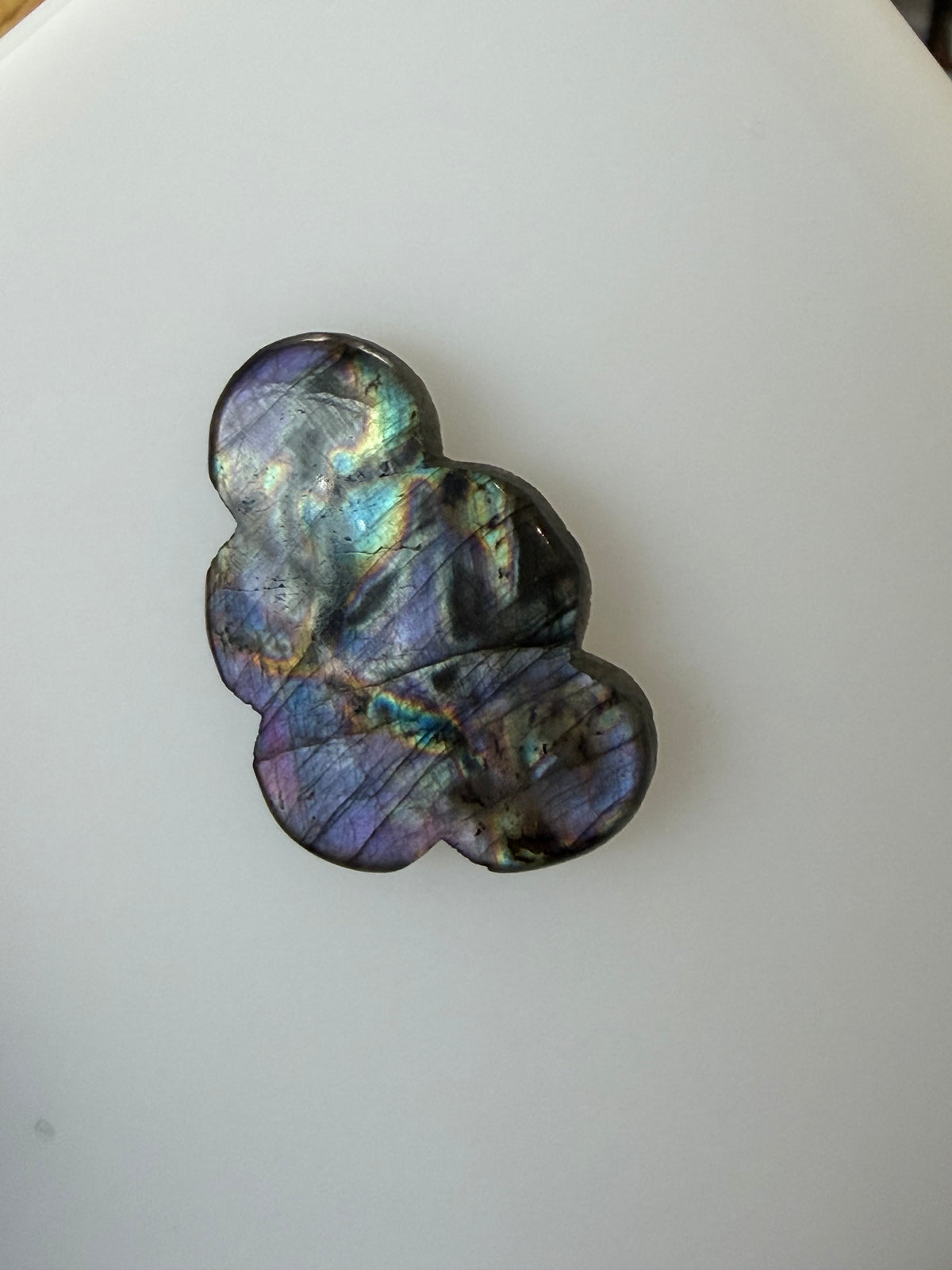 Labradorite Cabochon; Natural Untreated Madagascar Labradorite; 50.920cts - Mark Oliver Gems