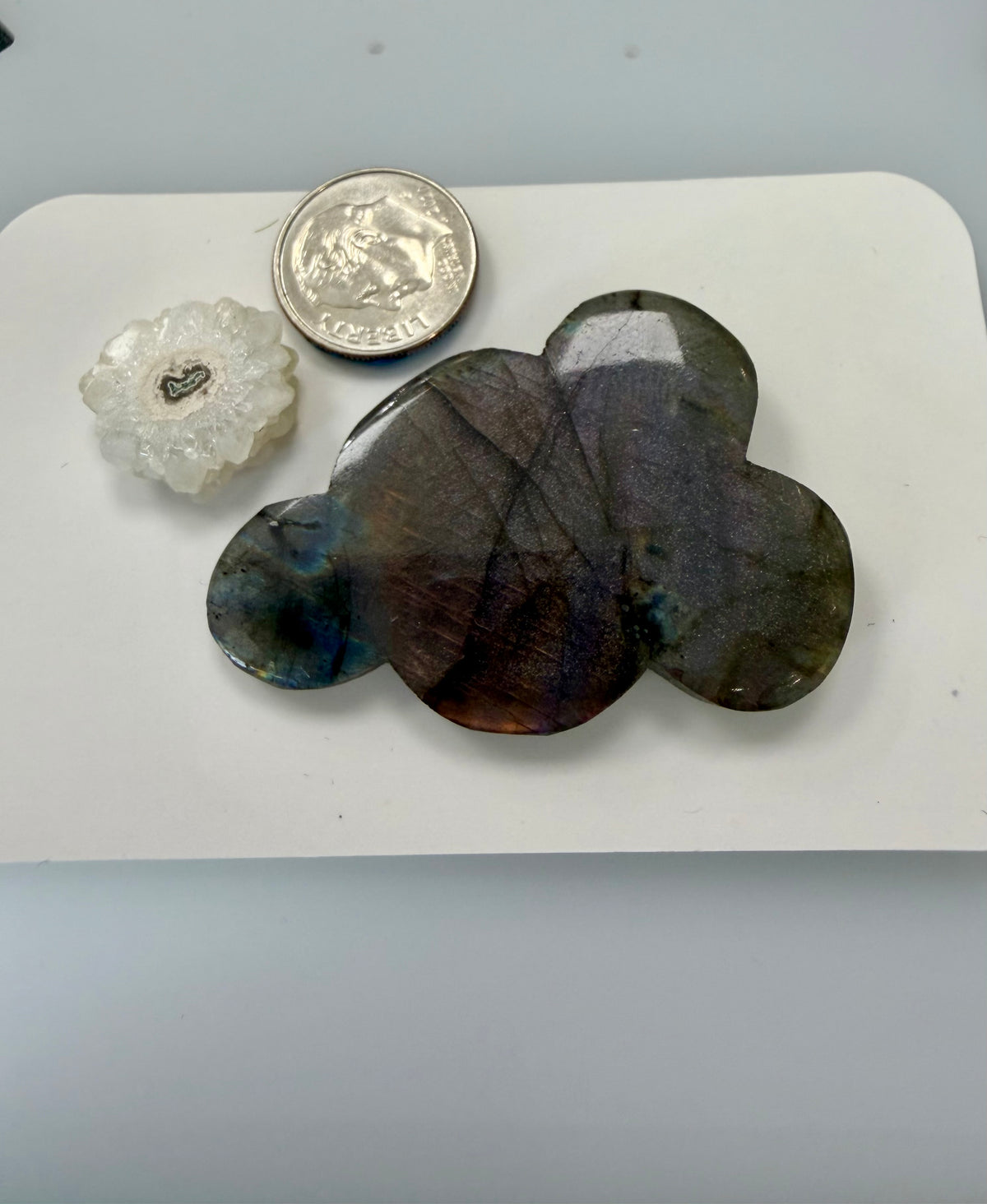 Labradorite and Solar Quartz Scene, 2009