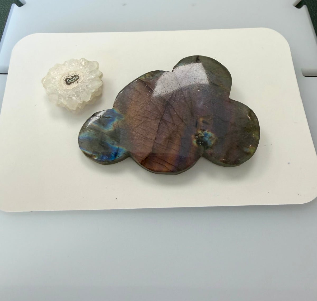 Labradorite and Solar Quartz Scene, 2009