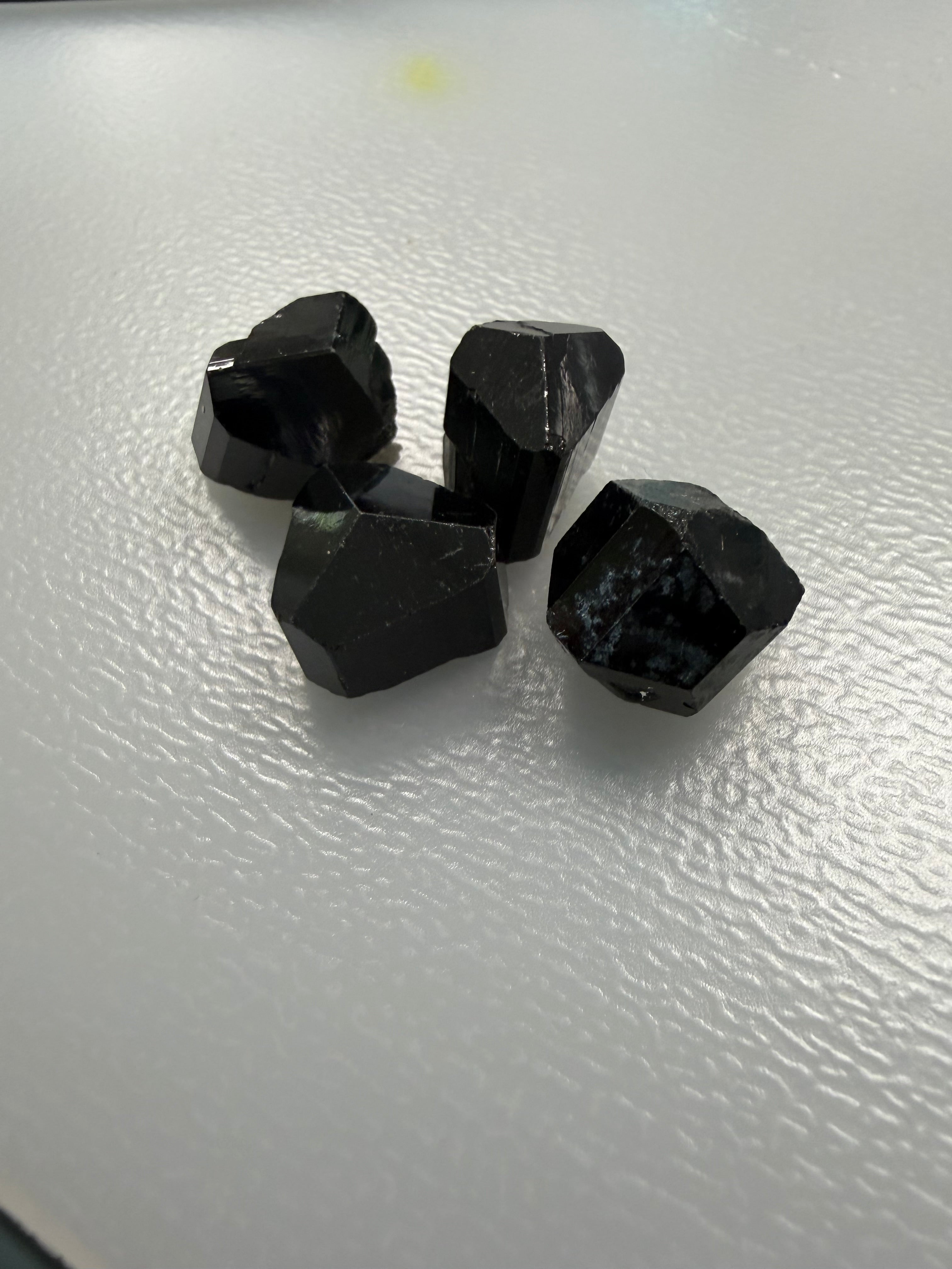 Back Tourmaline Specimen; Namibia Schorl; 4.00-4.99ct