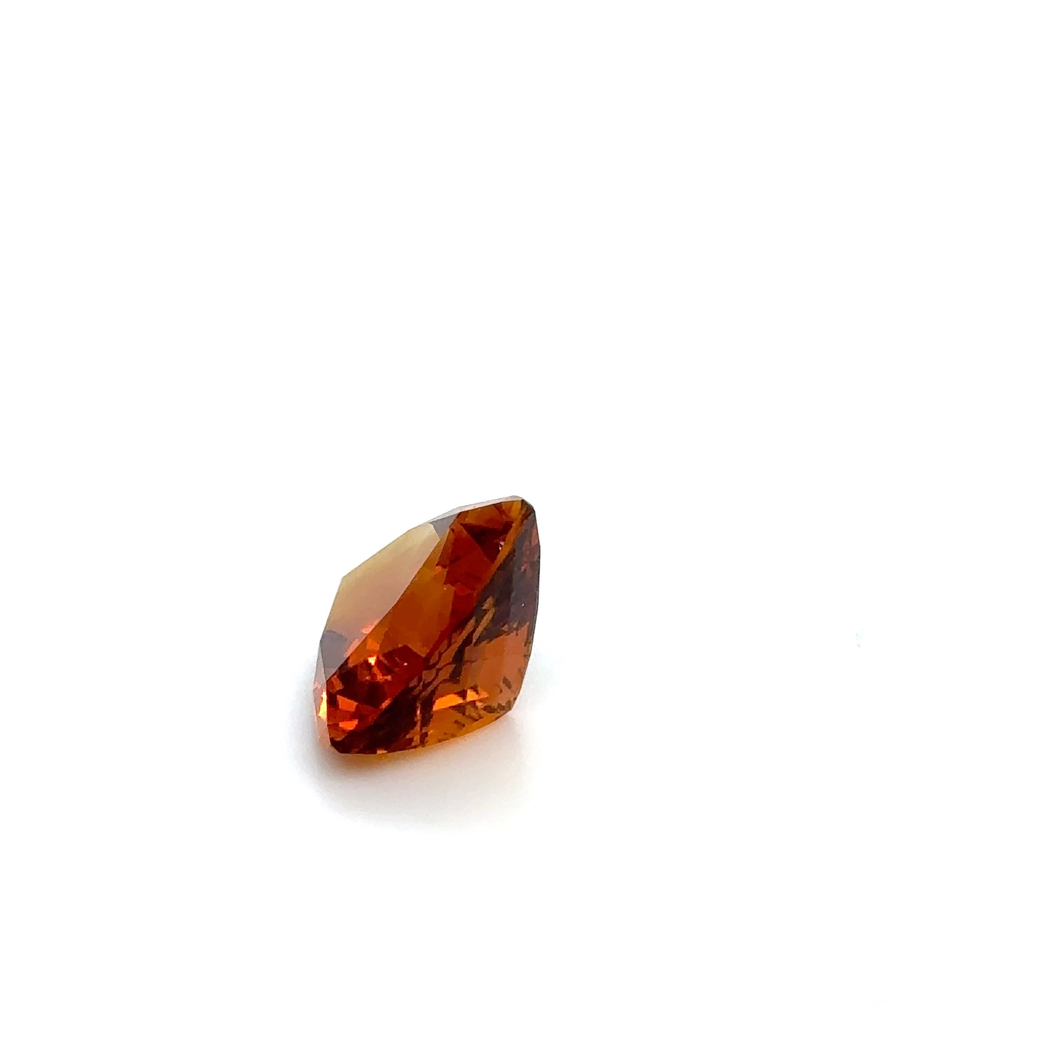 Madeira Citrine Gemstone; Natural Untreated Brazil Citrine, 8.450cts - Mark Oliver Gems