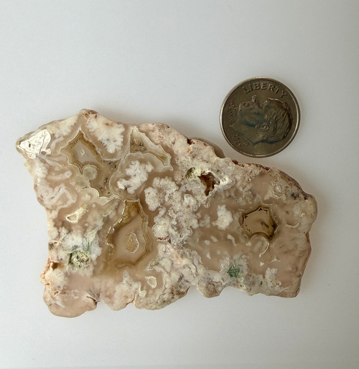 Turkish Agate Slice; 23.54 grams