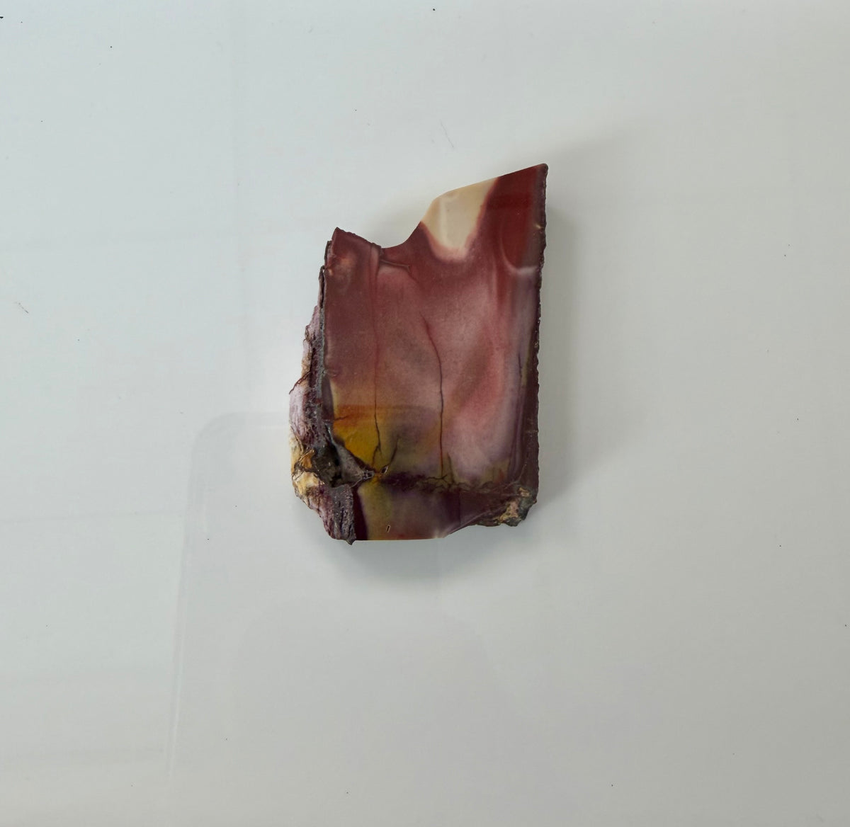 Mookaite Jasper Slice from Australia; 44.71 grams