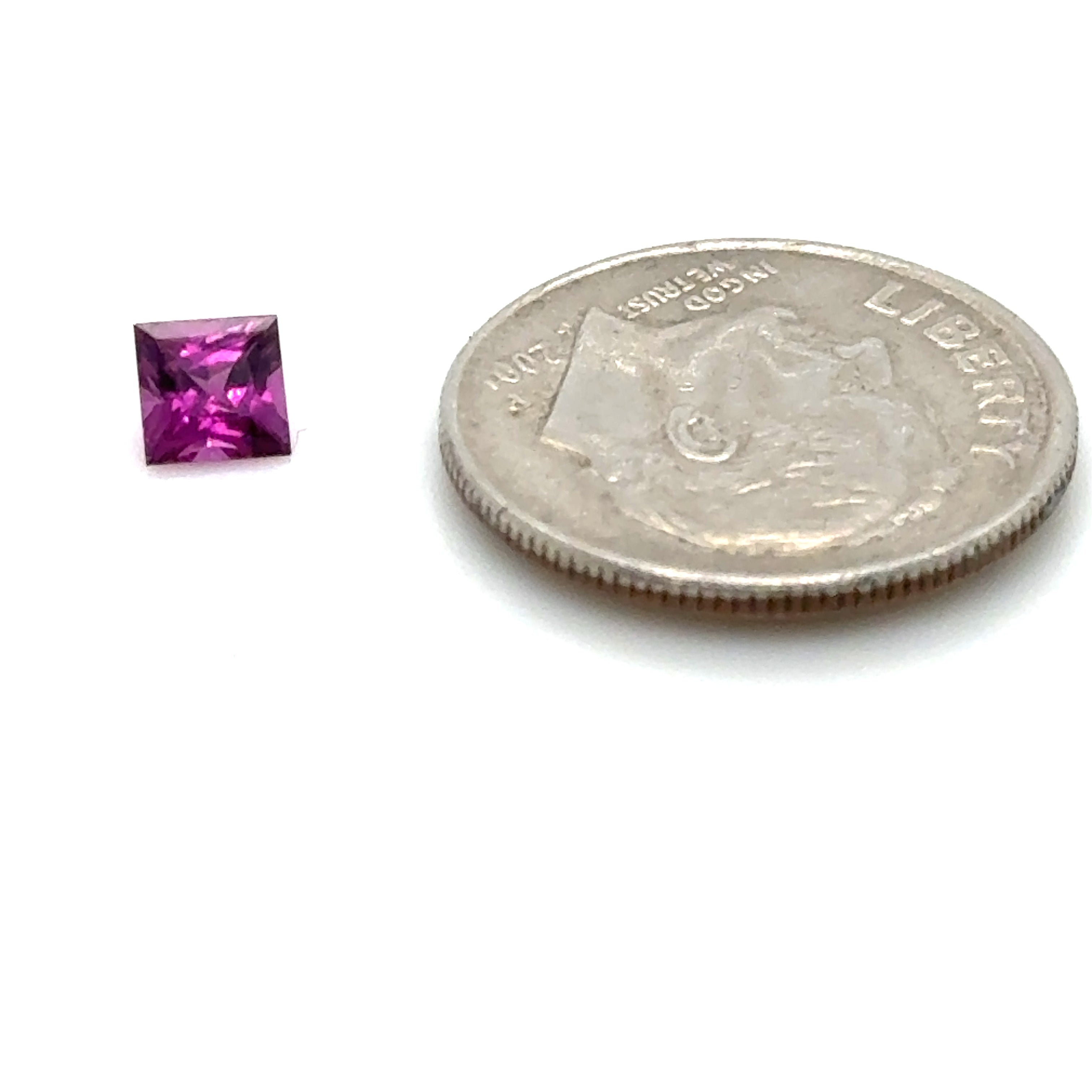 Purple Garnet Gemstone; Natural Untreated Mozambique Garnet, 0.410cts - Mark Oliver Gems