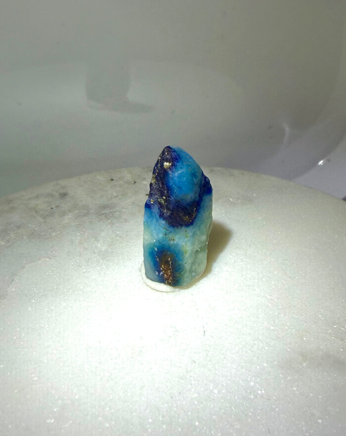 Afghanite Crystal; Natural Untreated Afghanistan Raw Afghanite with Pyrite; 15.155cts