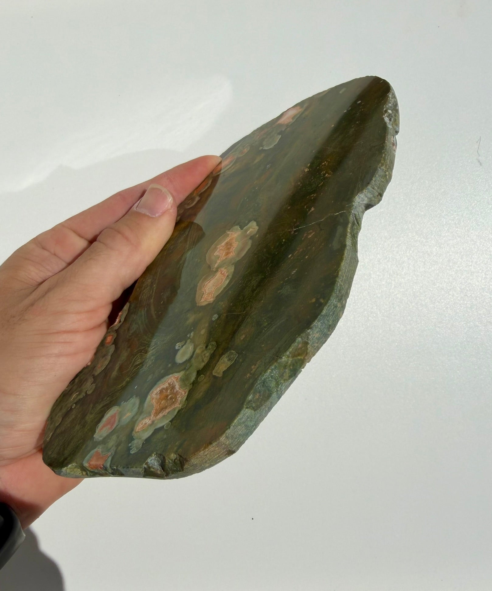 Rainforest Jasper Slab from Australia; 276.78 grams