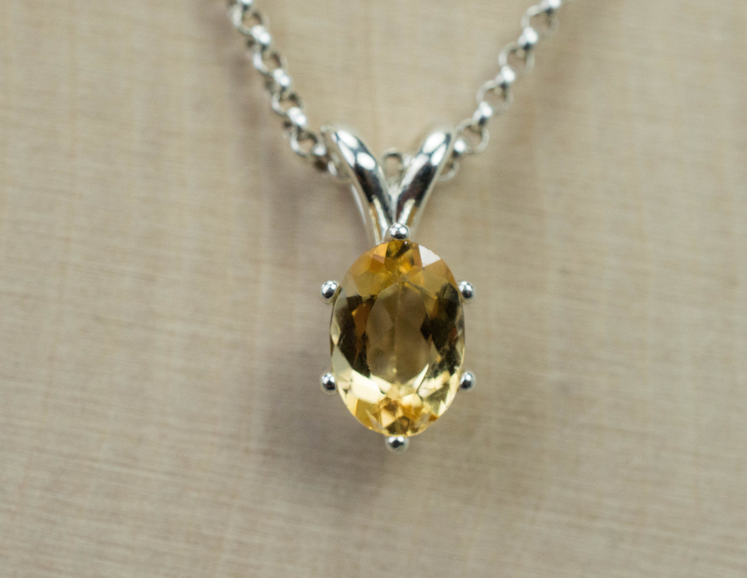 Imperial Topaz Pendant; Genuine Untreated Brazilian Topaz; 1.170cts - Mark Oliver Gems