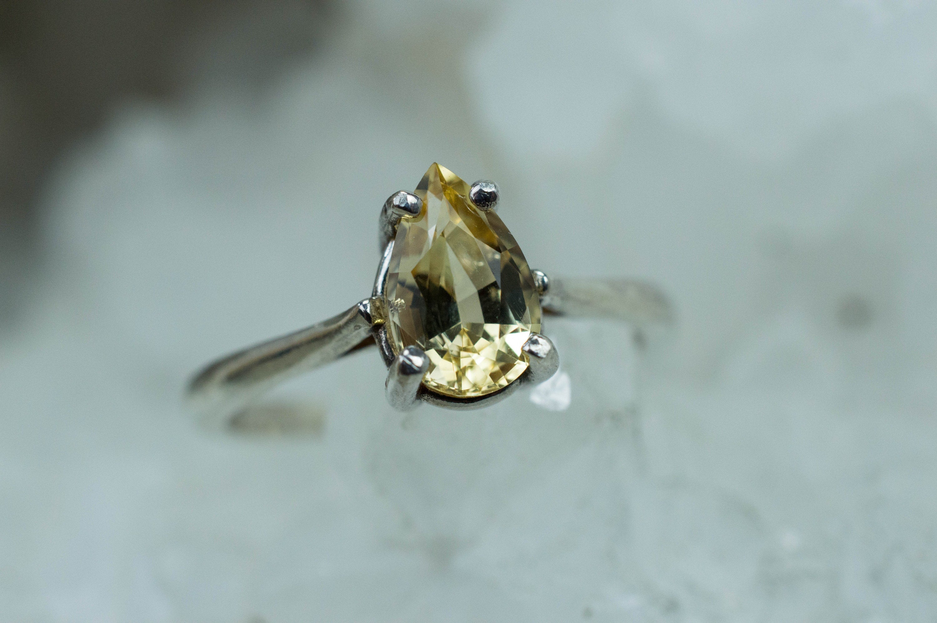 Imperial Topaz Ring, Genuine Untreated Brazilian Topaz; 1.290cts - Mark Oliver Gems