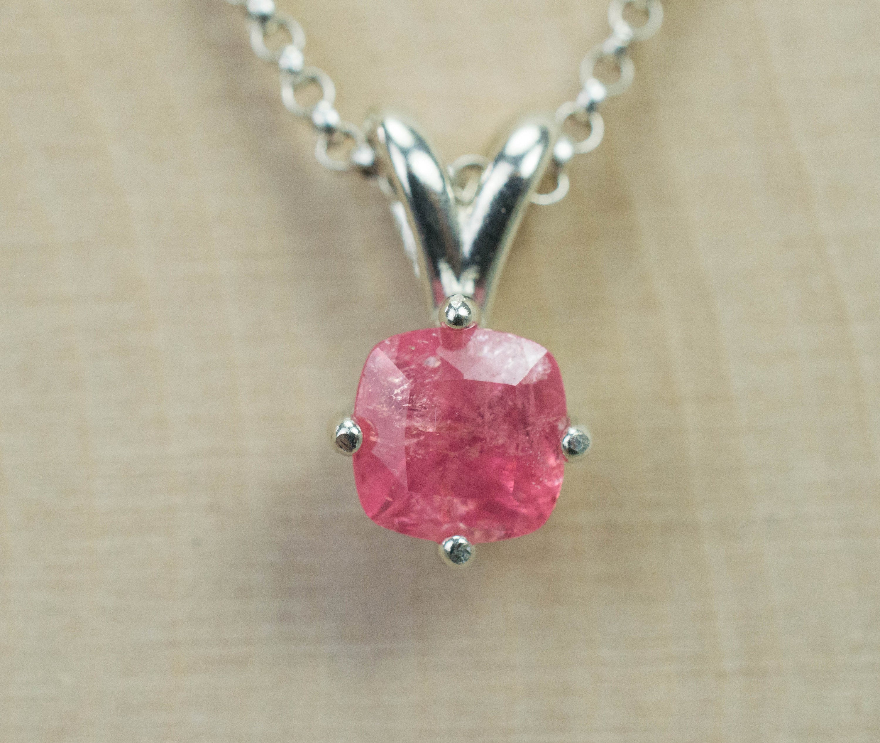 Rhodochrosite Pendant; Genuine Untreated USA Sweet Home Rhodochrosite; 1.140cts - Mark Oliver Gems