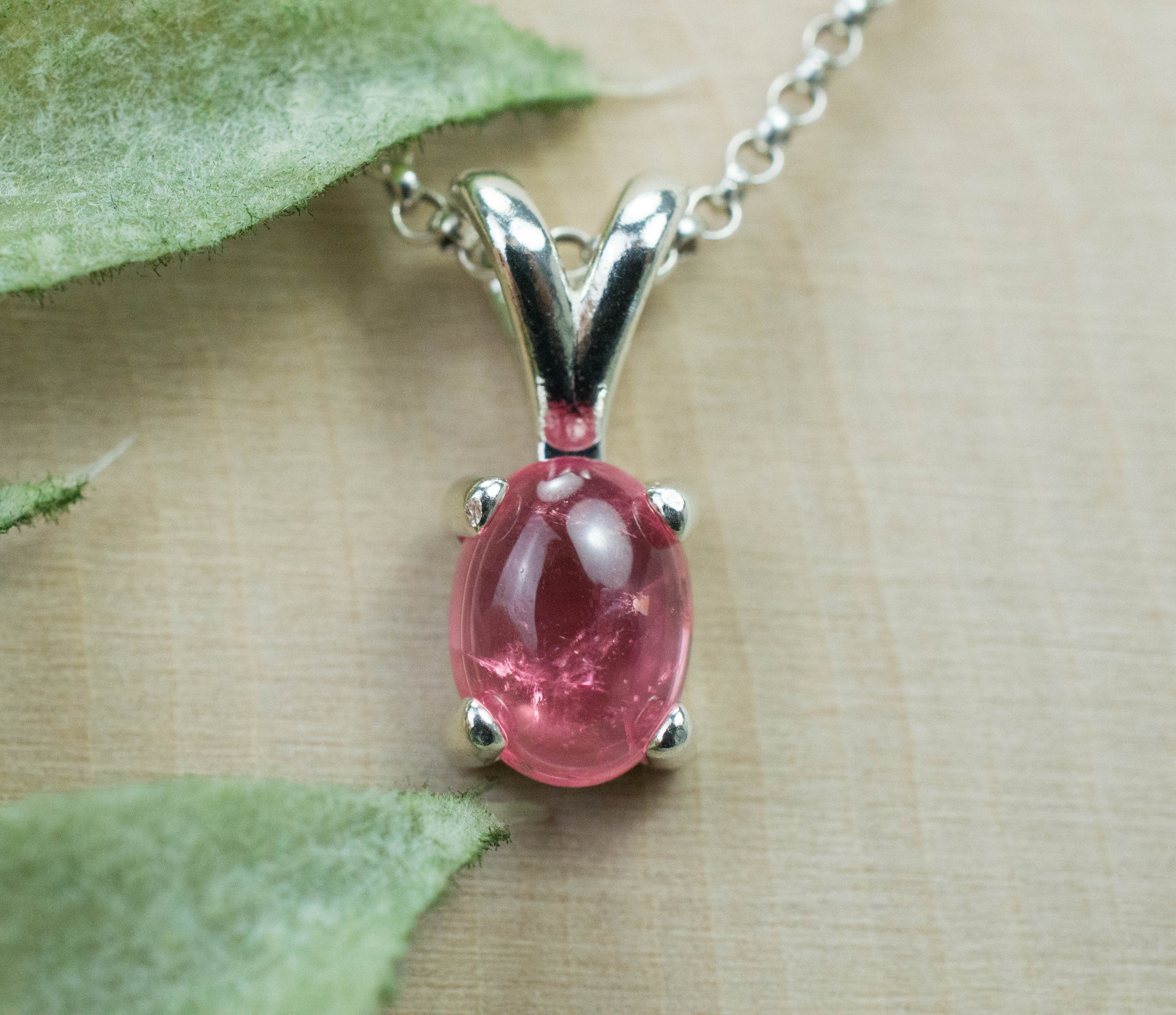 Rhodochrosite Pendant; Genuine Untreated USA Sweet Home Rhodochrosite; 1.620cts - Mark Oliver Gems