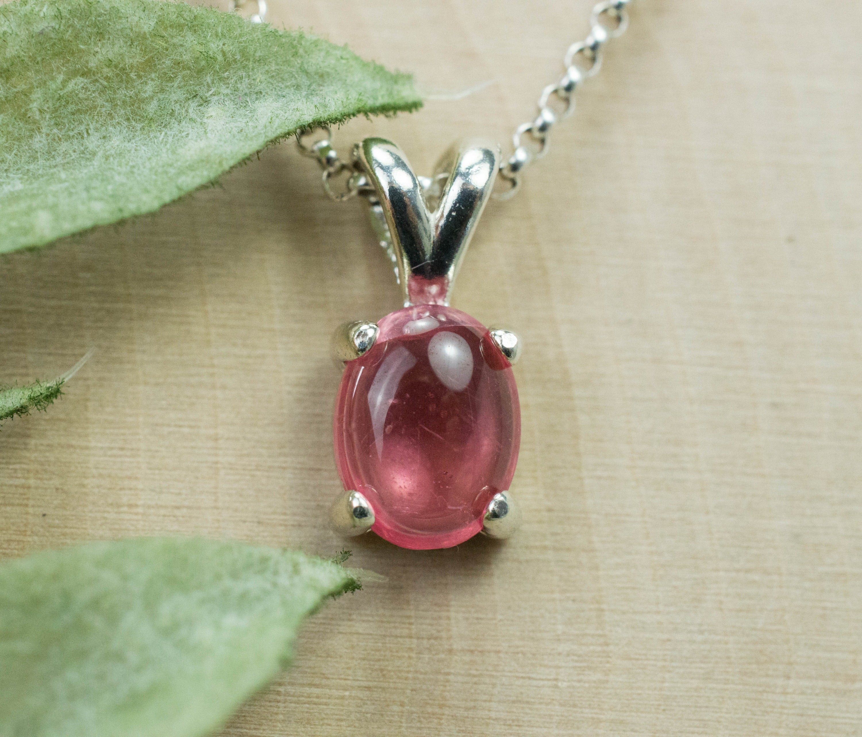 Rhodochrosite Pendant; Genuine Untreated USA Sweet Home Rhodochrosite; 1.920cts - Mark Oliver Gems