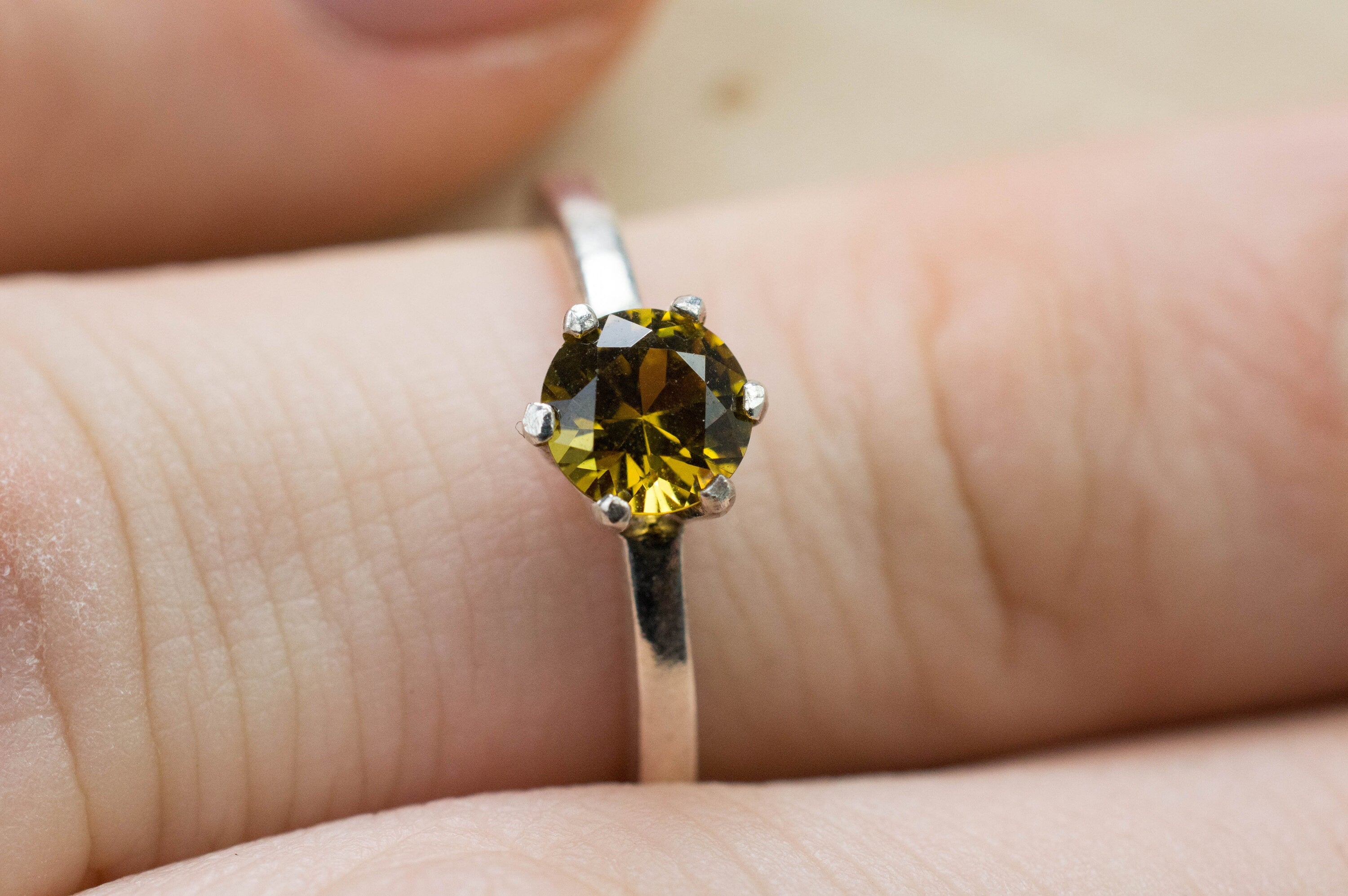 Mali Garnet Ring, Natural Untreated Garnet; 0.635cts