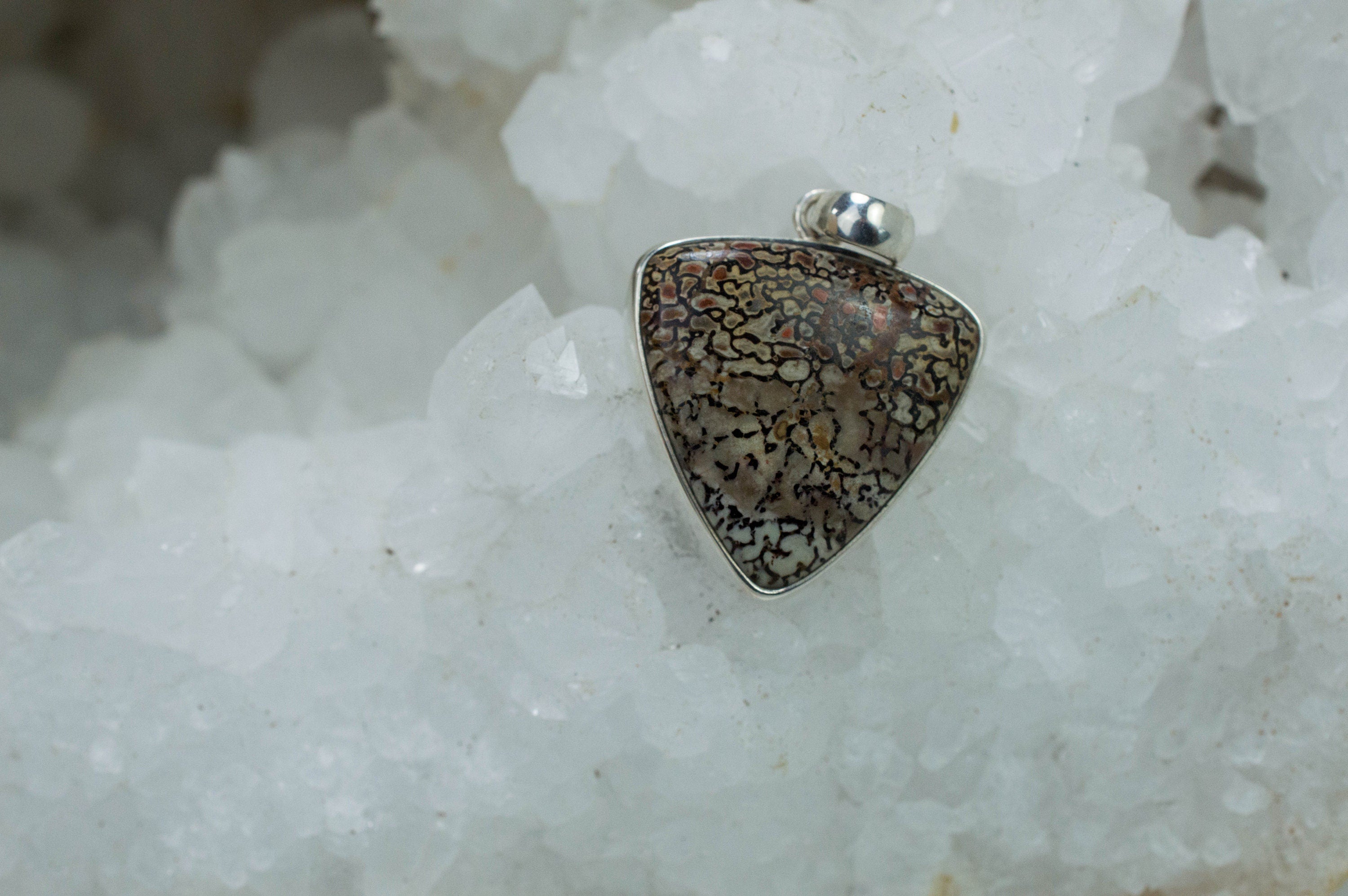 Dinosaur Bone Pendant; Natural Untreated Utah Dino Bone; 5.725g