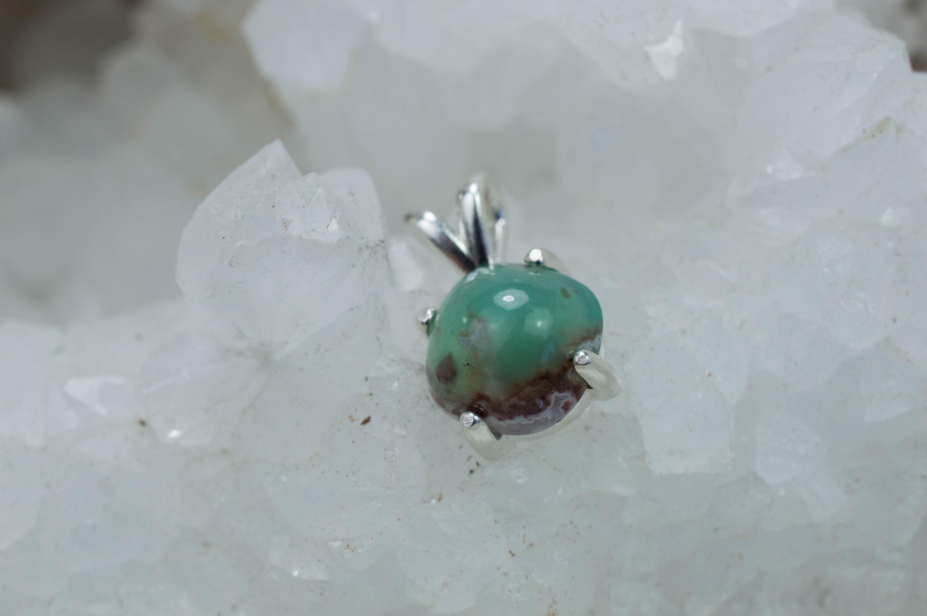 Aquaprase Pendant; Genuine Untreated African Aquaprase™; 3.650cts