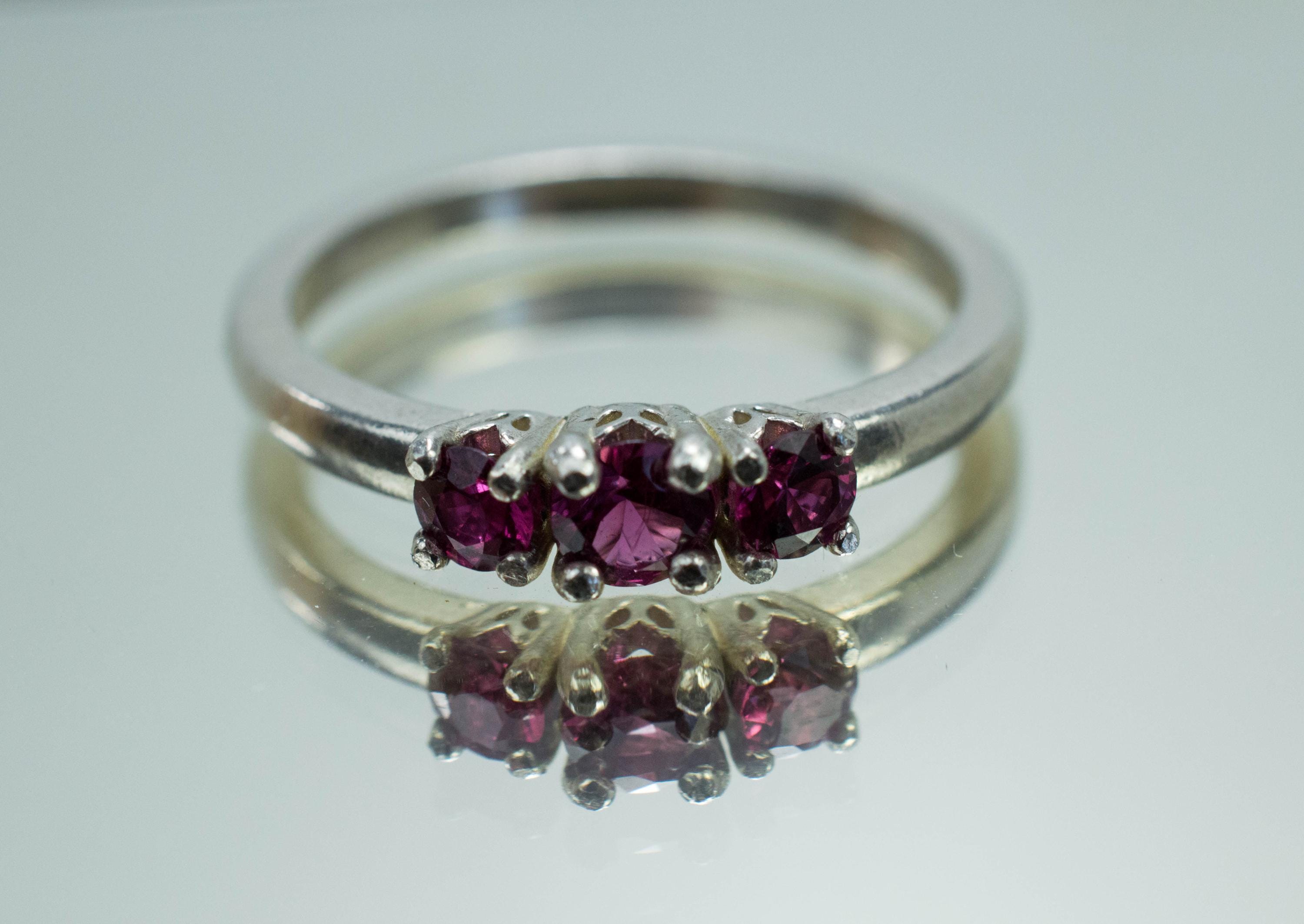 Ruby Ring; Natural Thailand Ruby; 0.500cts