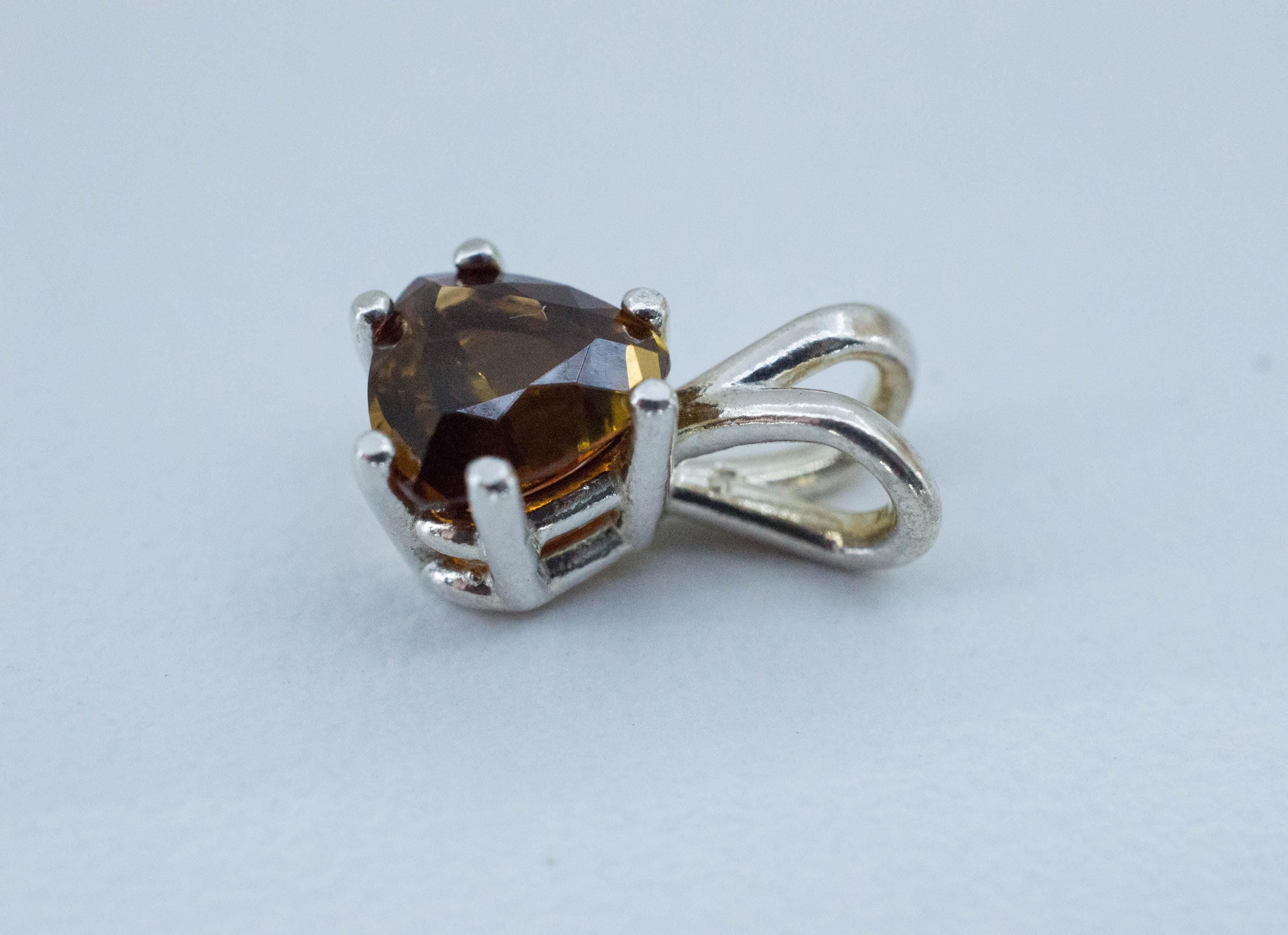 Sunset Tourmaline Pendant; Natural Untreated Tanzania Tourmaline; 1.240cts - Mark Oliver Gems