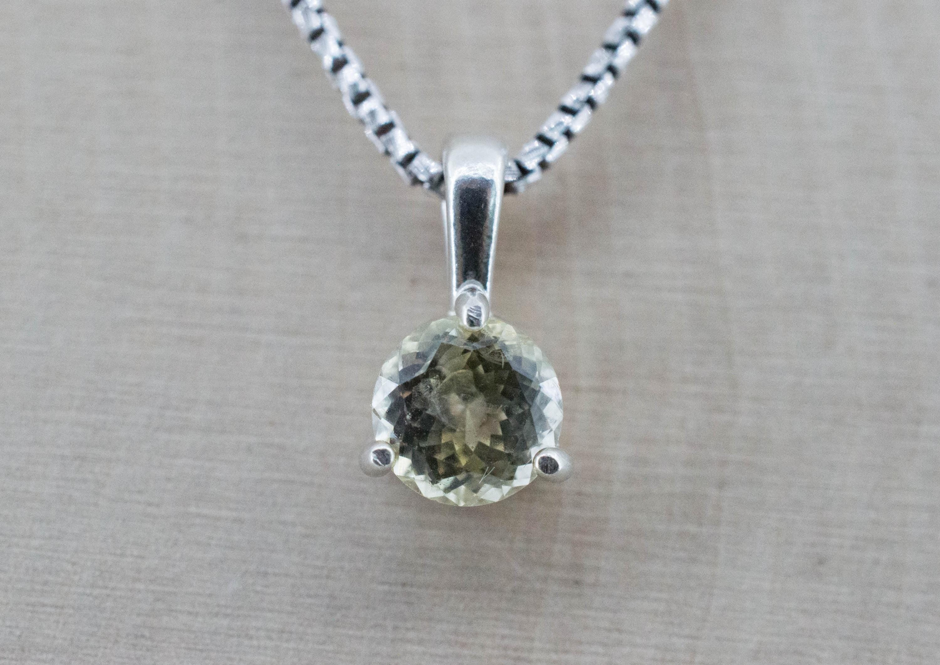 Yellow Sapphire Pendant; Natural Untreated Sri Lanka Sapphire; 1.500cts - Mark Oliver Gems