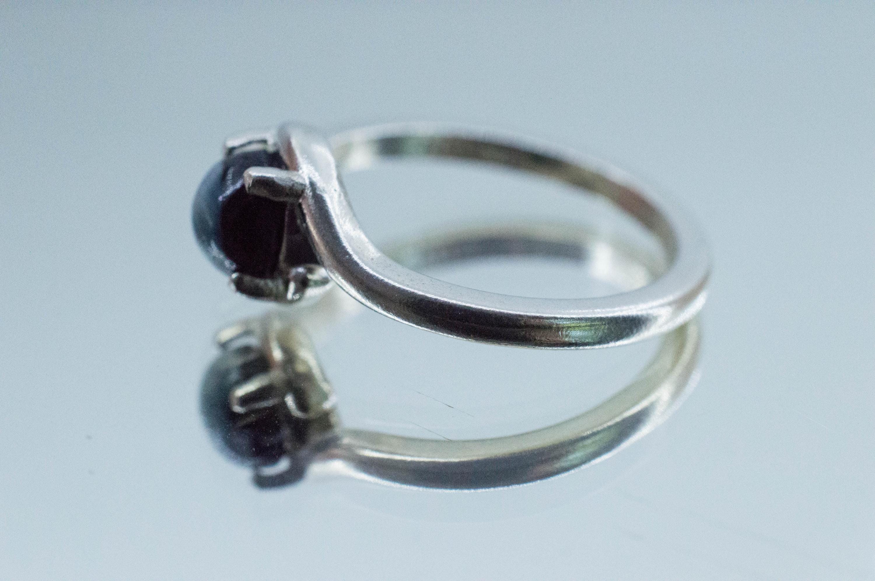 Cat's Eye Tourmaline Ring, Natural Untreated Brazil Blue Tourmaline; 1.090cts - Mark Oliver Gems