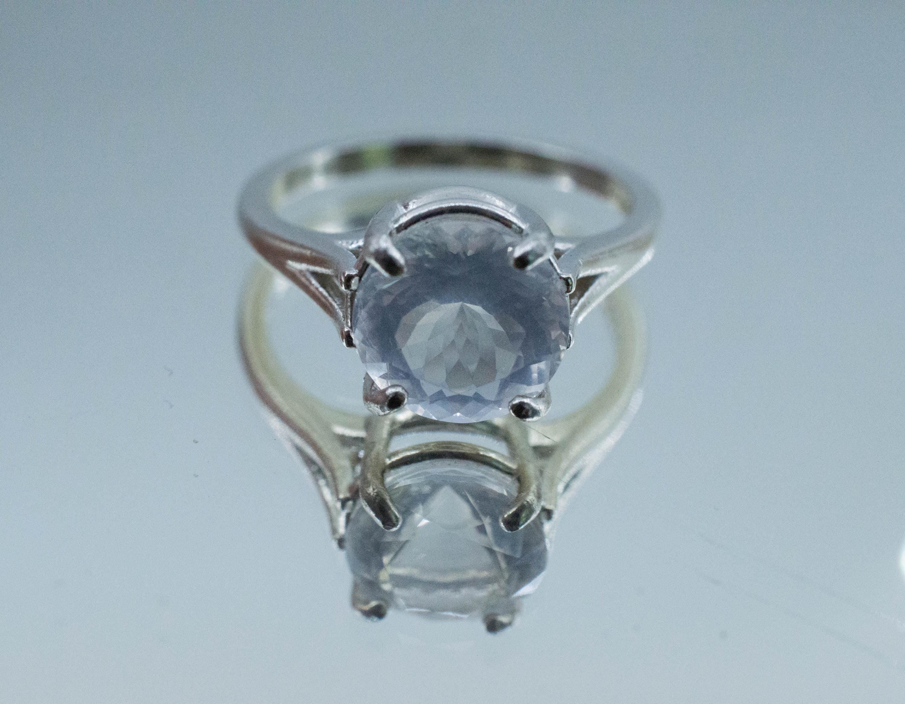 Moon Quartz Ring, Natural Untreated Brazil Quartz; 2.440cts - Mark Oliver Gems