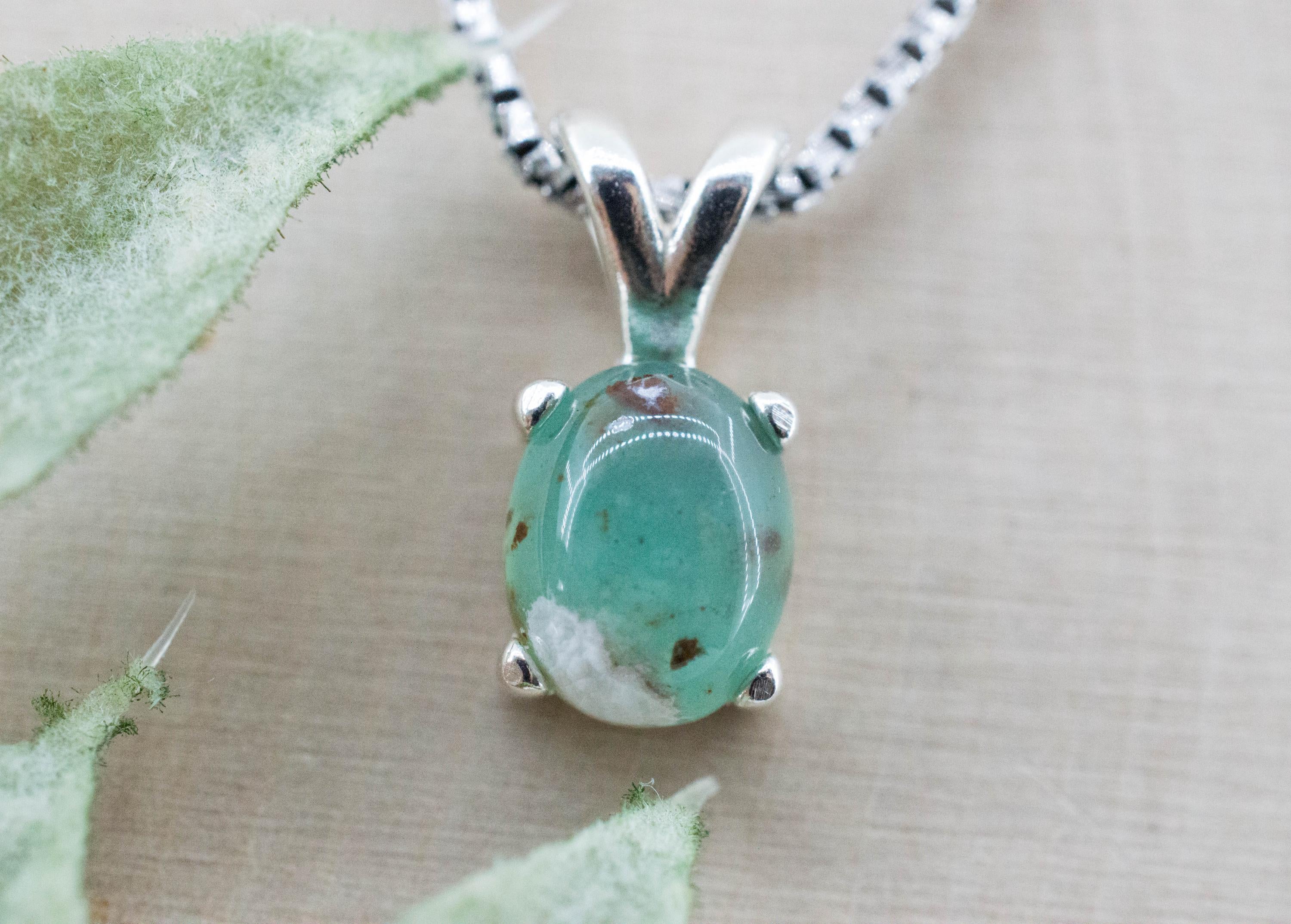 Aquaprase Pendant; Genuine Untreated African Aquaprase™; 2.135cts - Mark Oliver Gems