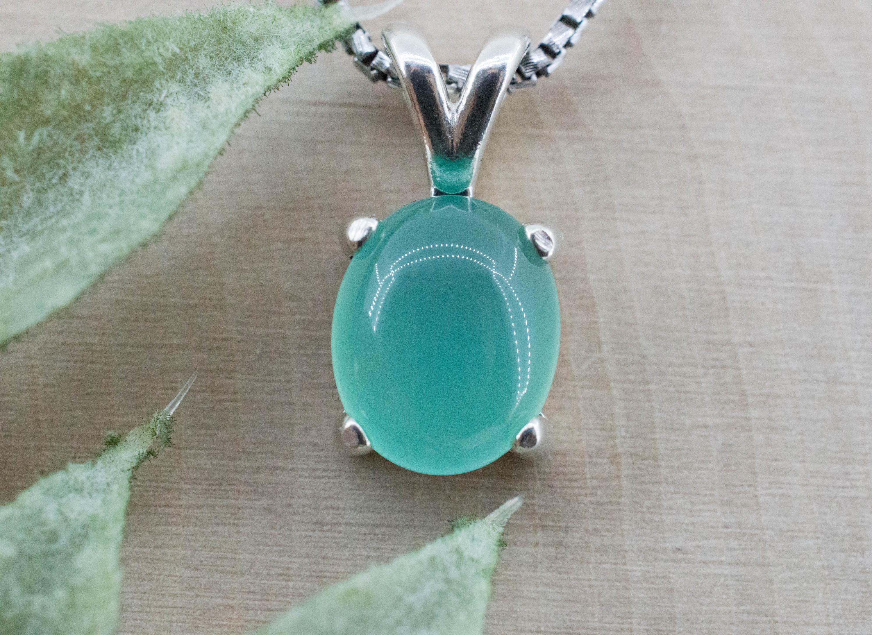 Aquaprase Pendant; Genuine Untreated African Aquaprase™; 3.305cts - Mark Oliver Gems