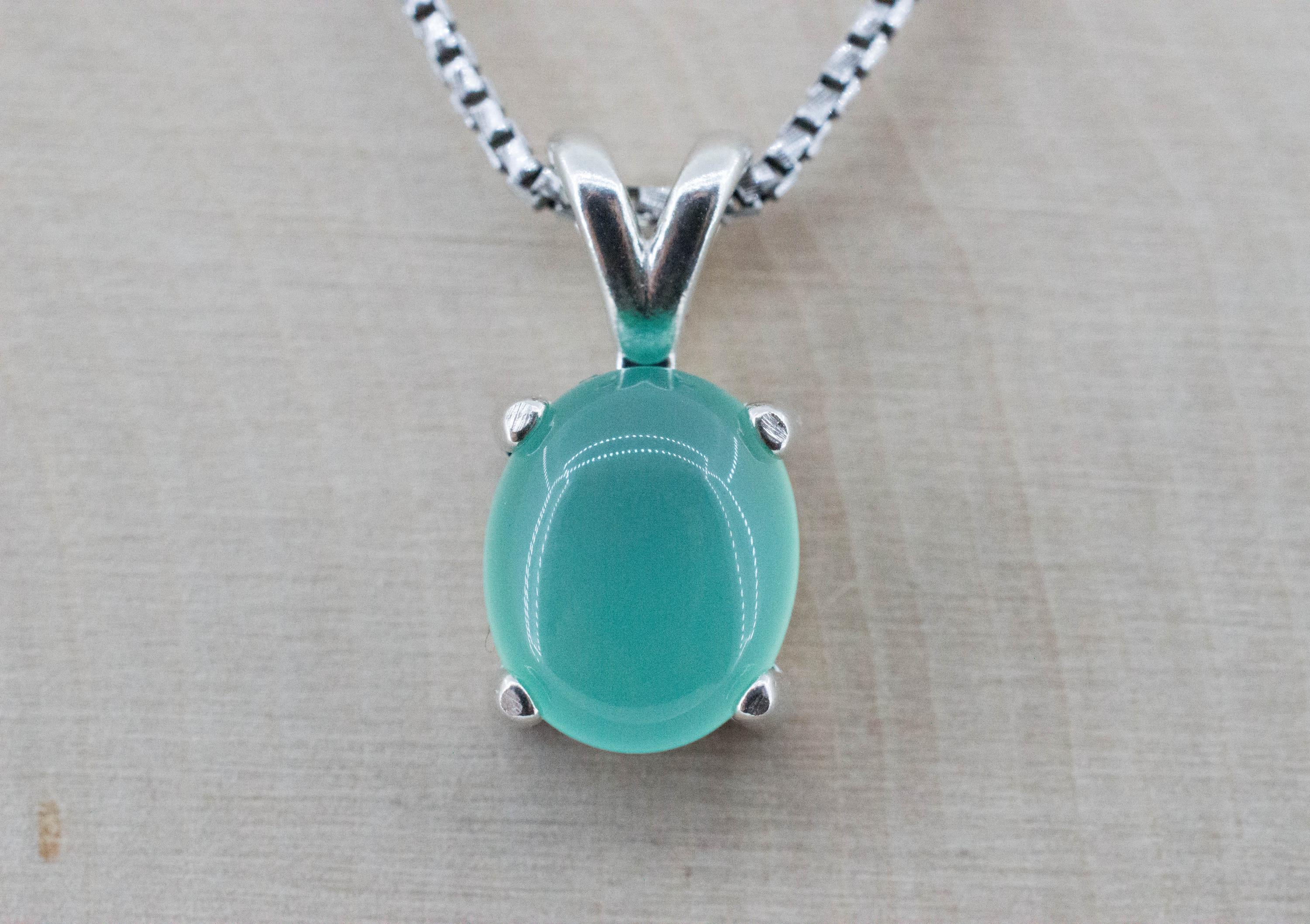 Aquaprase Pendant; Genuine Untreated African Aquaprase™; 3.305cts - Mark Oliver Gems