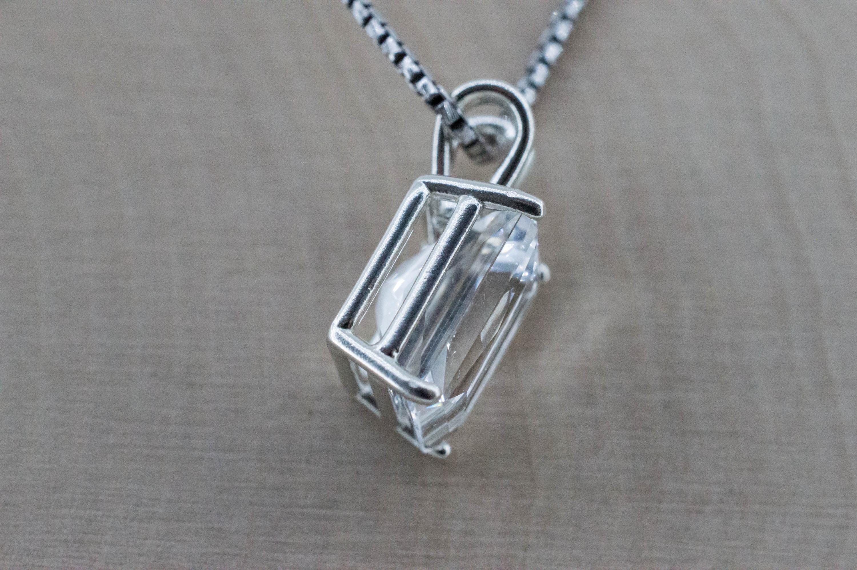 Quartz Pendant, Natural Untreated Tanzania Mondo Quartz; 5.160cts - Mark Oliver Gems