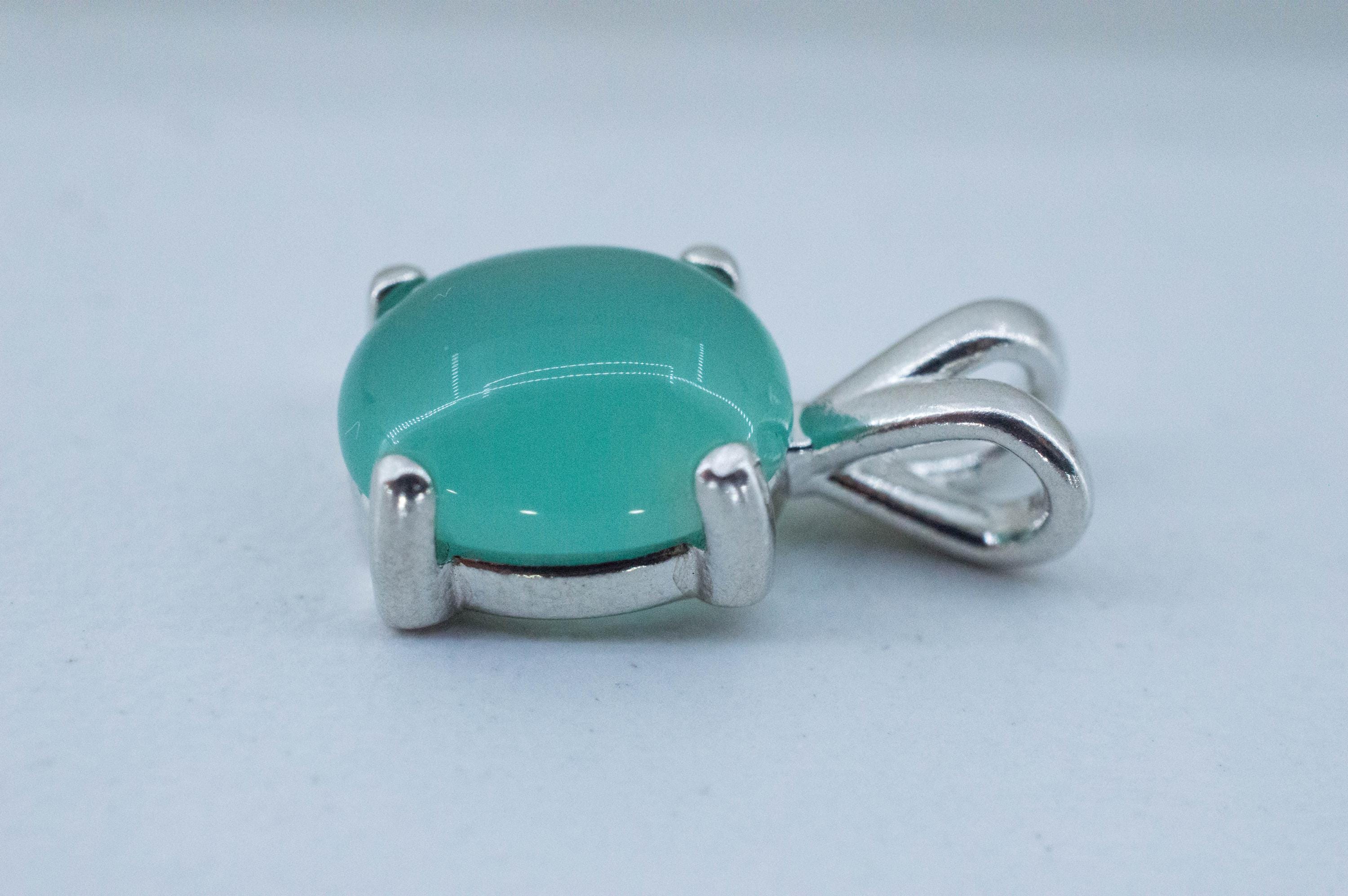 Aquaprase Pendant; Genuine Untreated African Aquaprase™; 3.305cts - Mark Oliver Gems