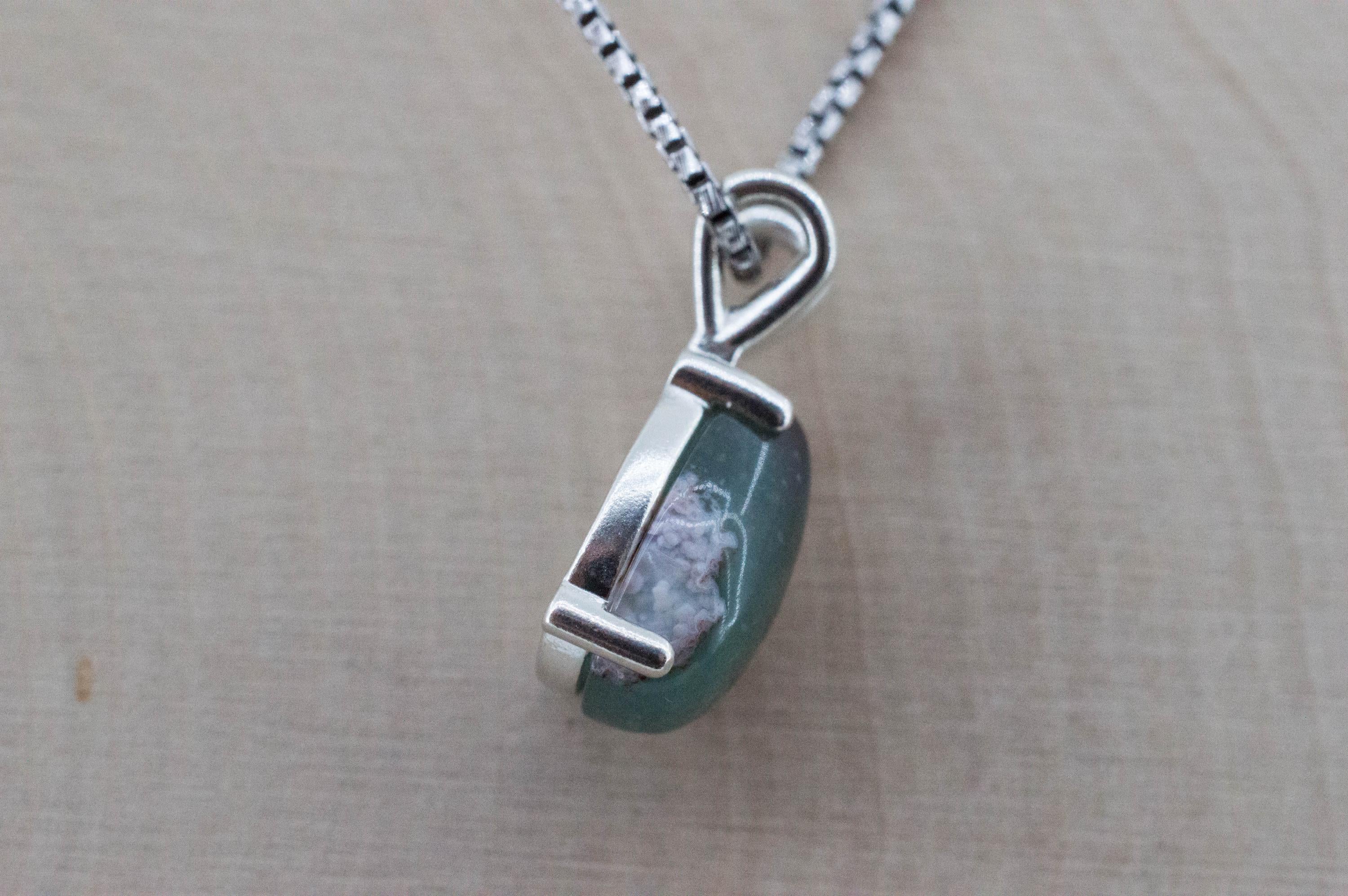 Aquaprase Pendant; Genuine Untreated African Aquaprase™; 5.230cts - Mark Oliver Gems