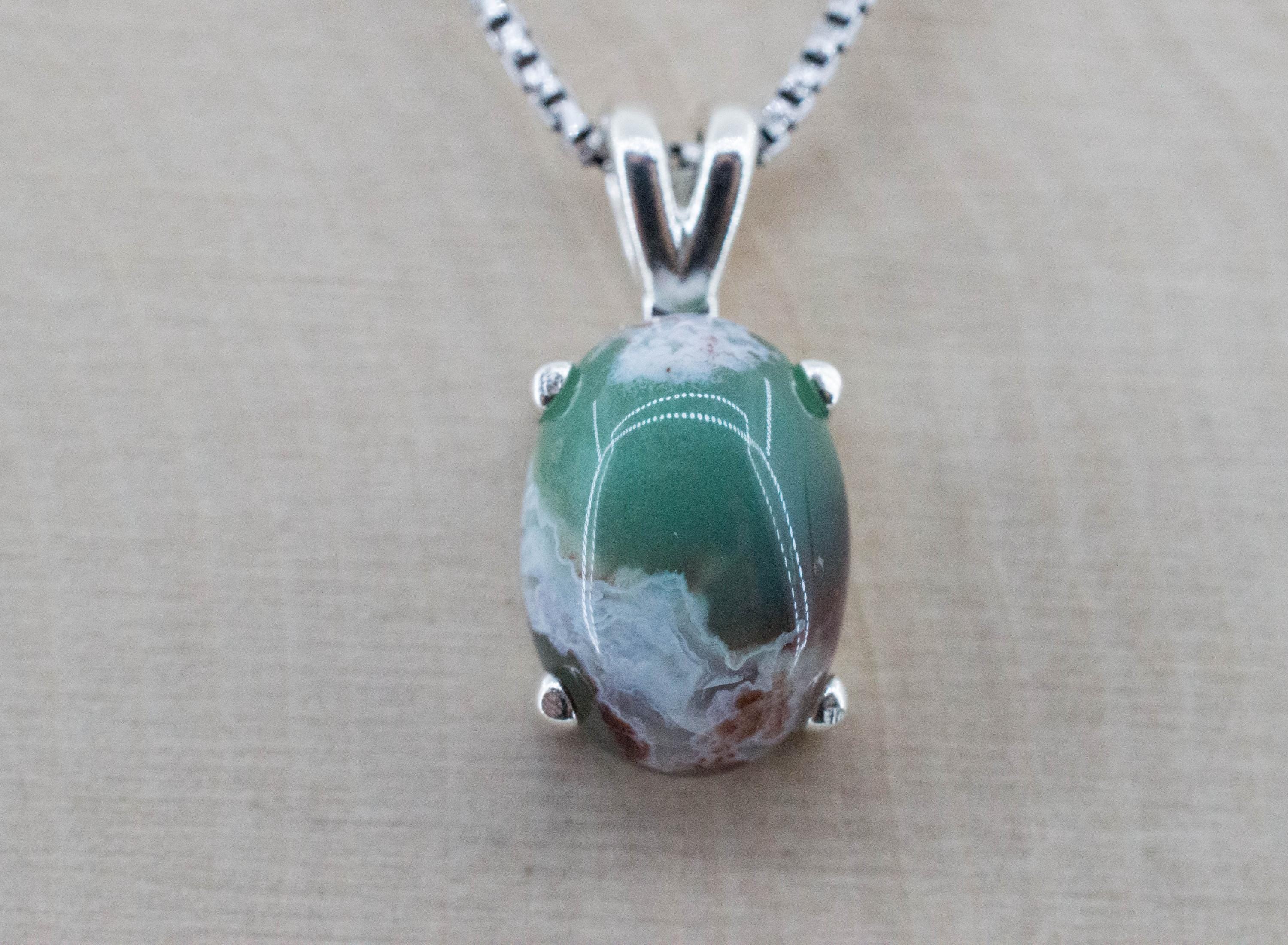 Aquaprase Pendant; Genuine Untreated African Aquaprase™; 6.320cts - Mark Oliver Gems