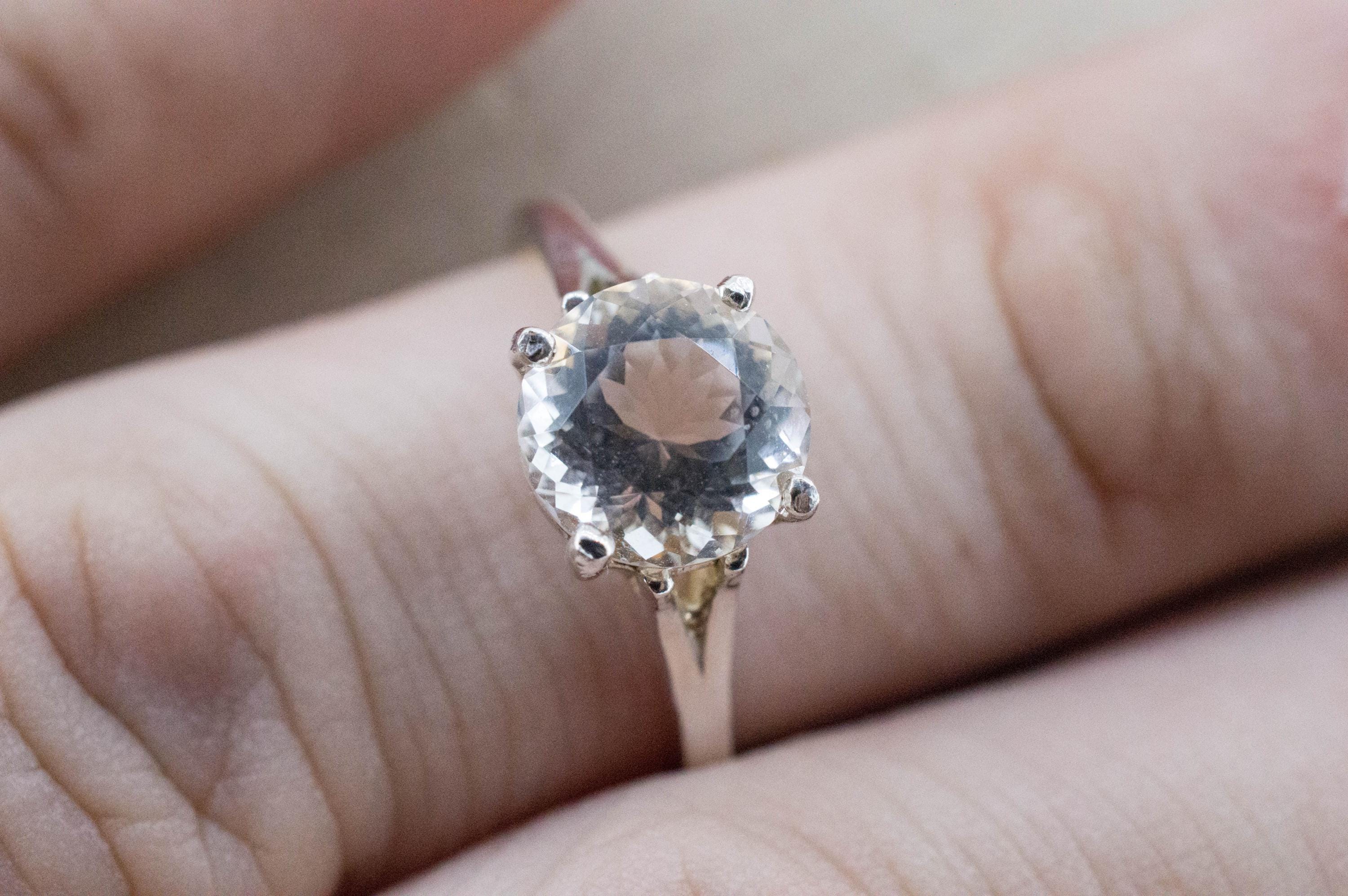 Quartz Ring, Natural Untreated Tanzania Mondo Quartz; 2.070cts - Mark Oliver Gems